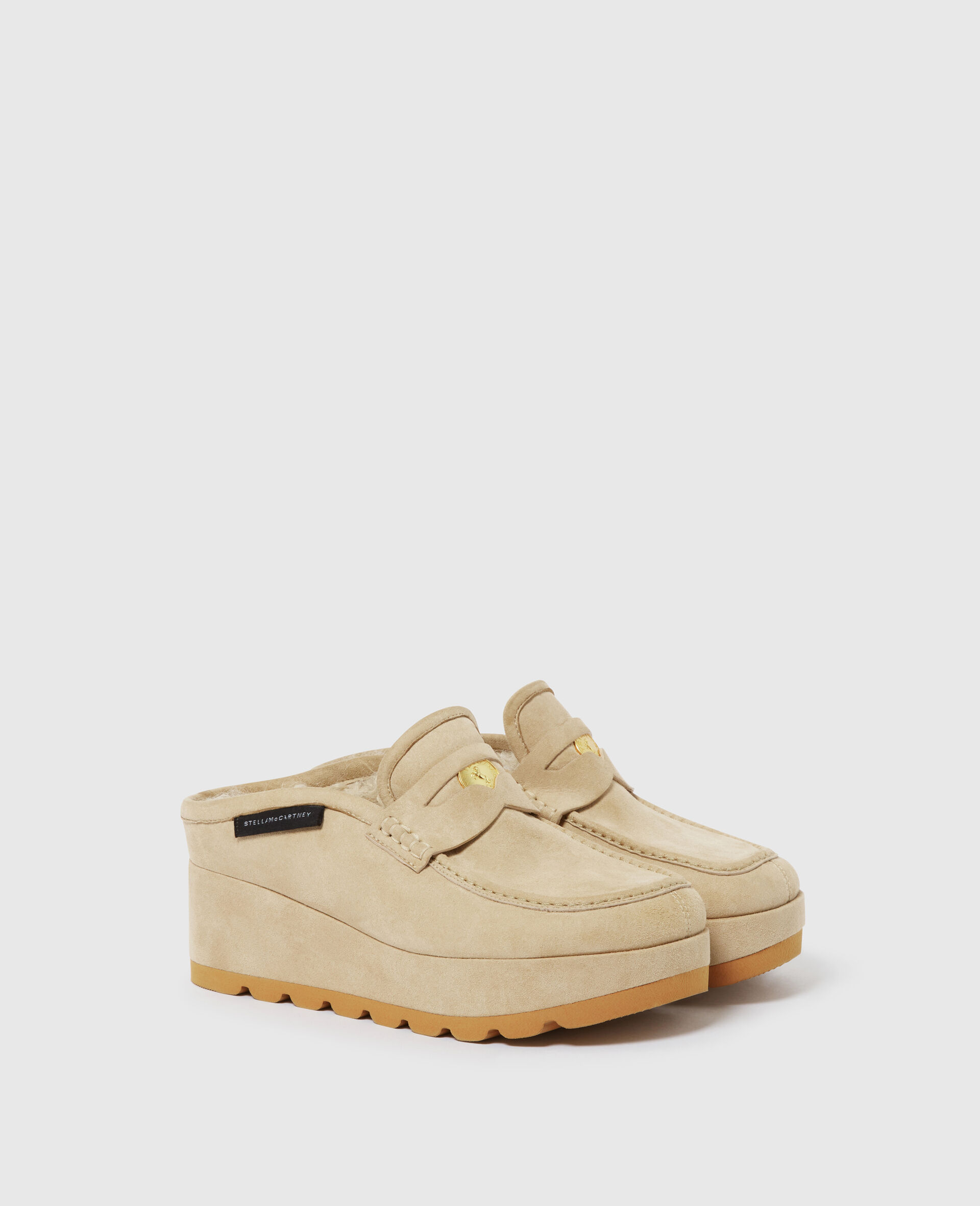 Sneak-Elyse Platform Loafer Slippers