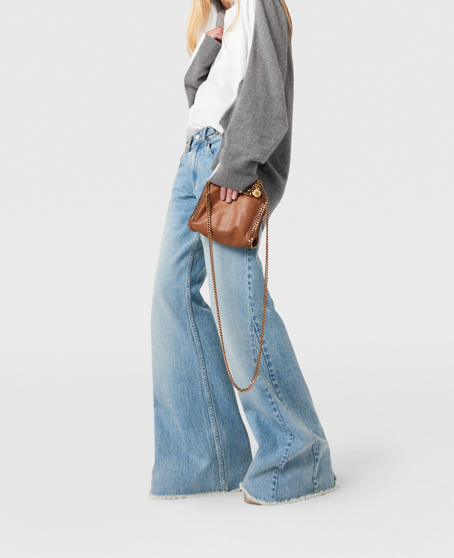 Shirting Details Long Sleeve Sweater