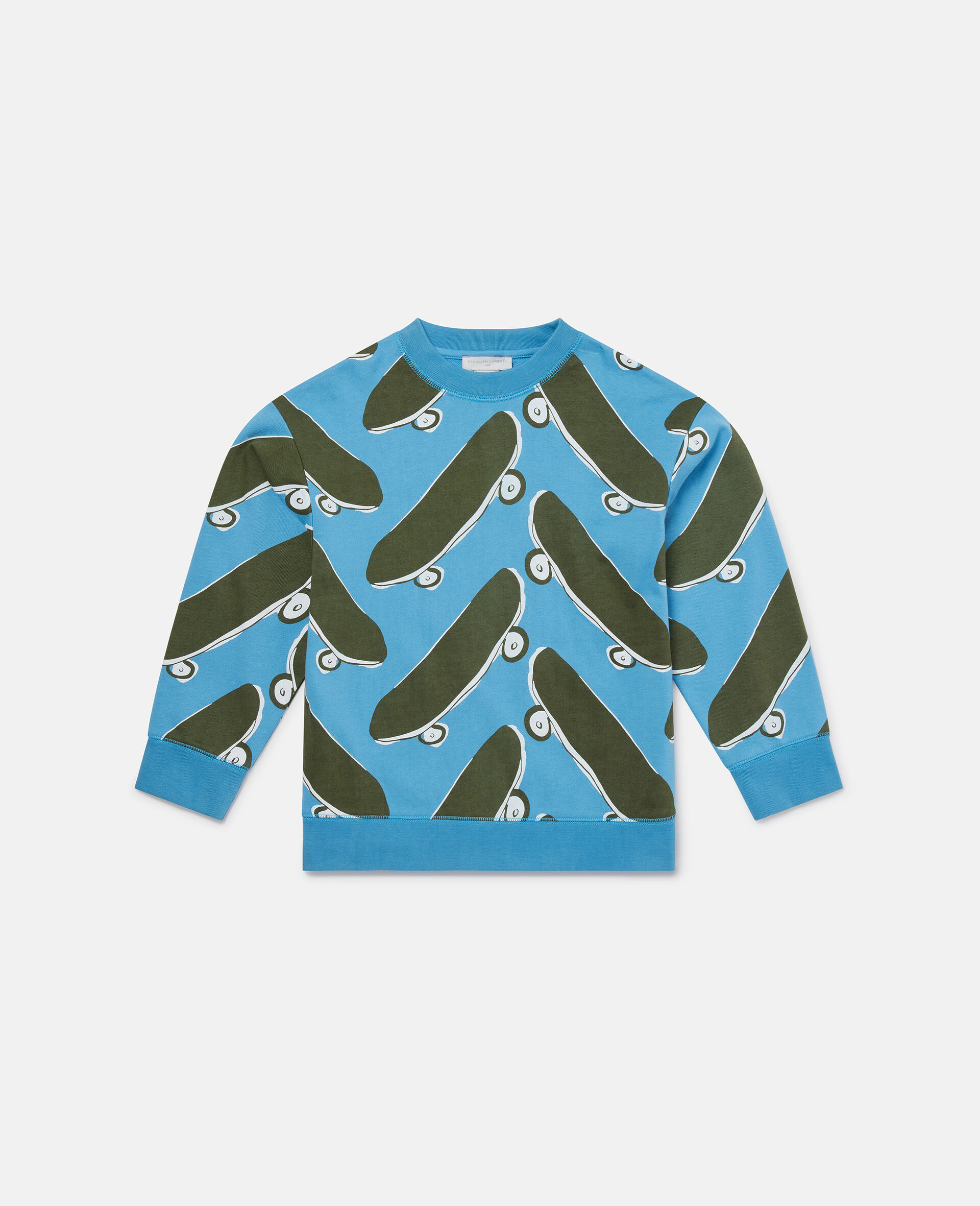 Skateboard Print Sweatshirt