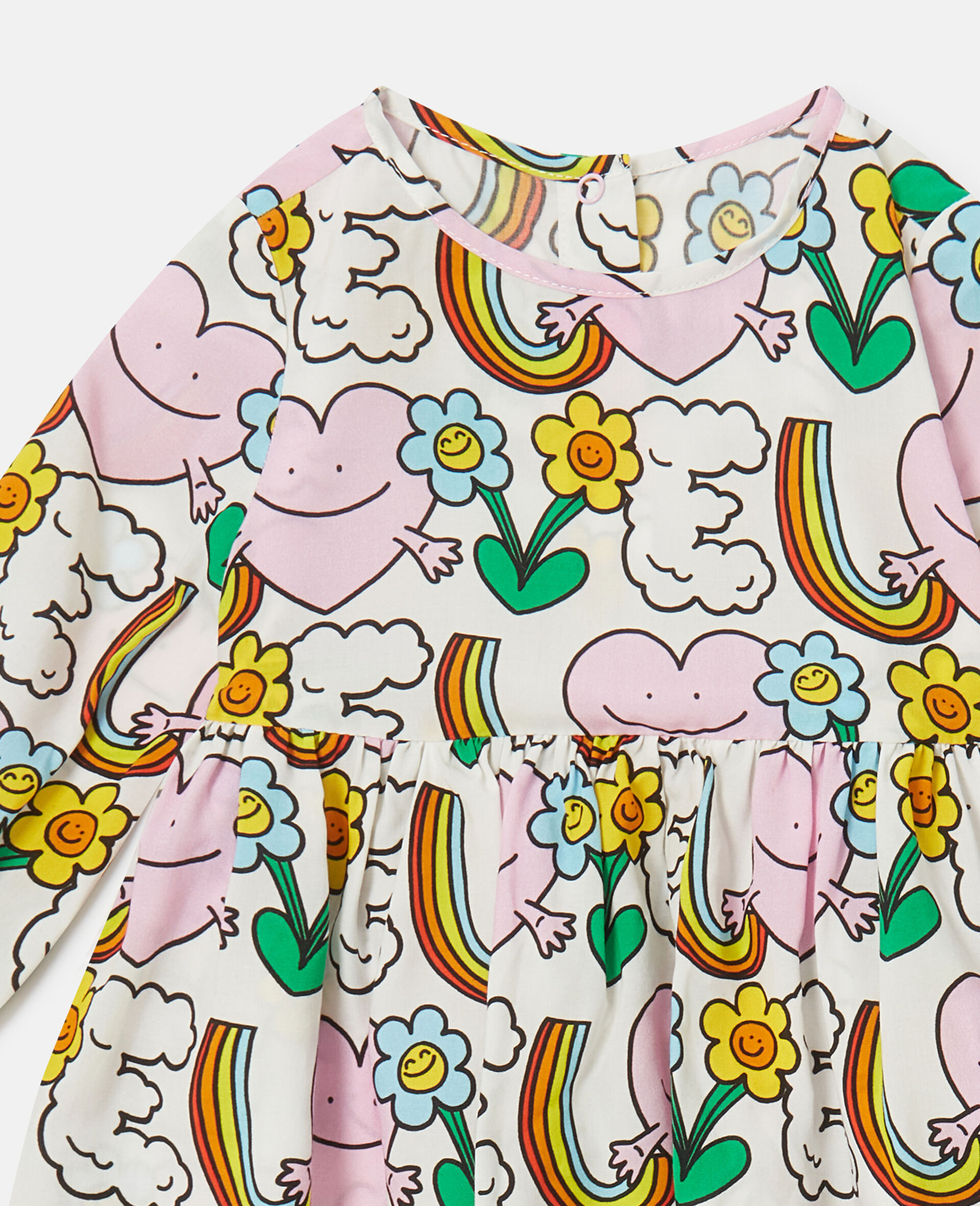 Earth Friends Print Dress and Bloomers Set