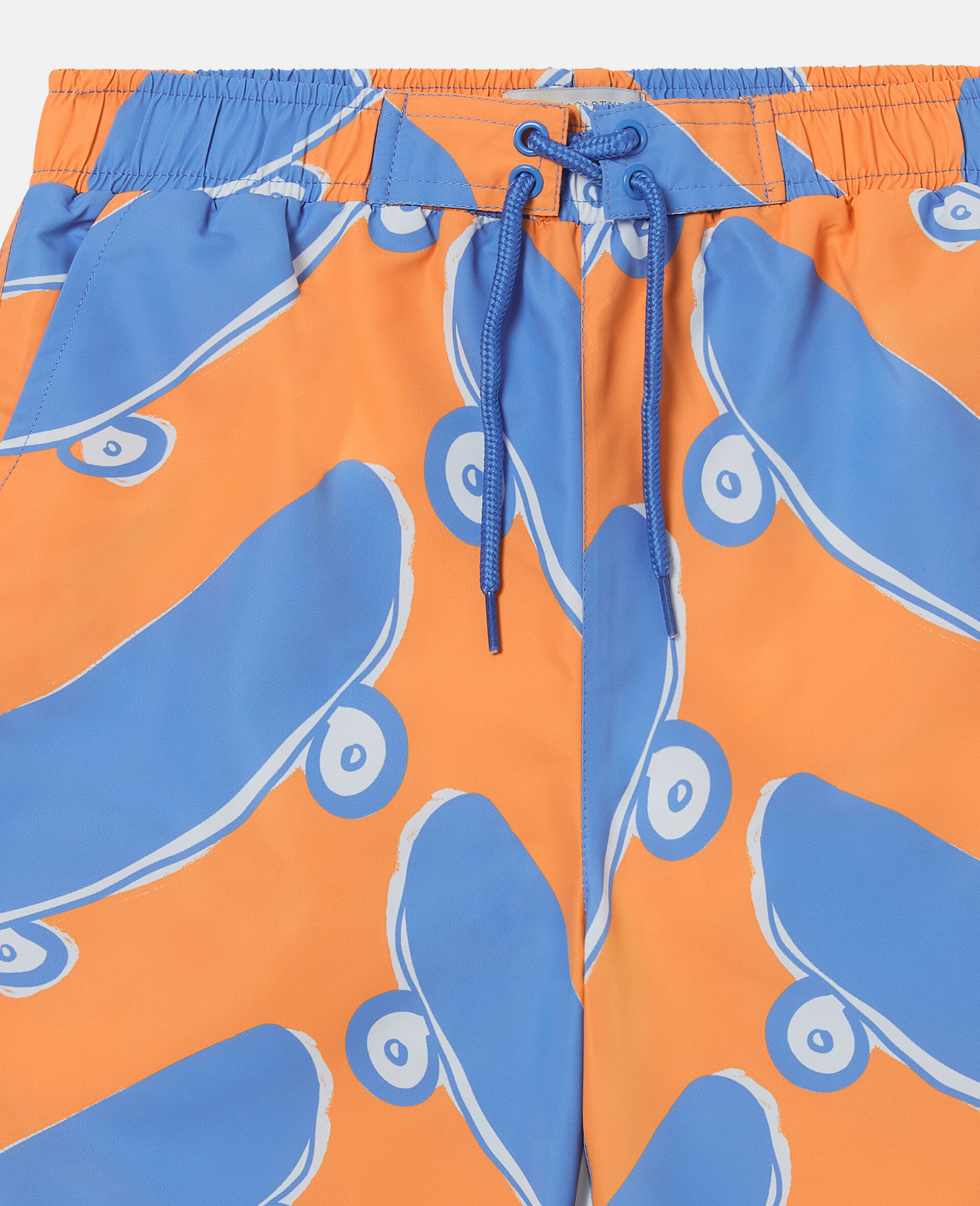 Skateboard Print Swim Shorts