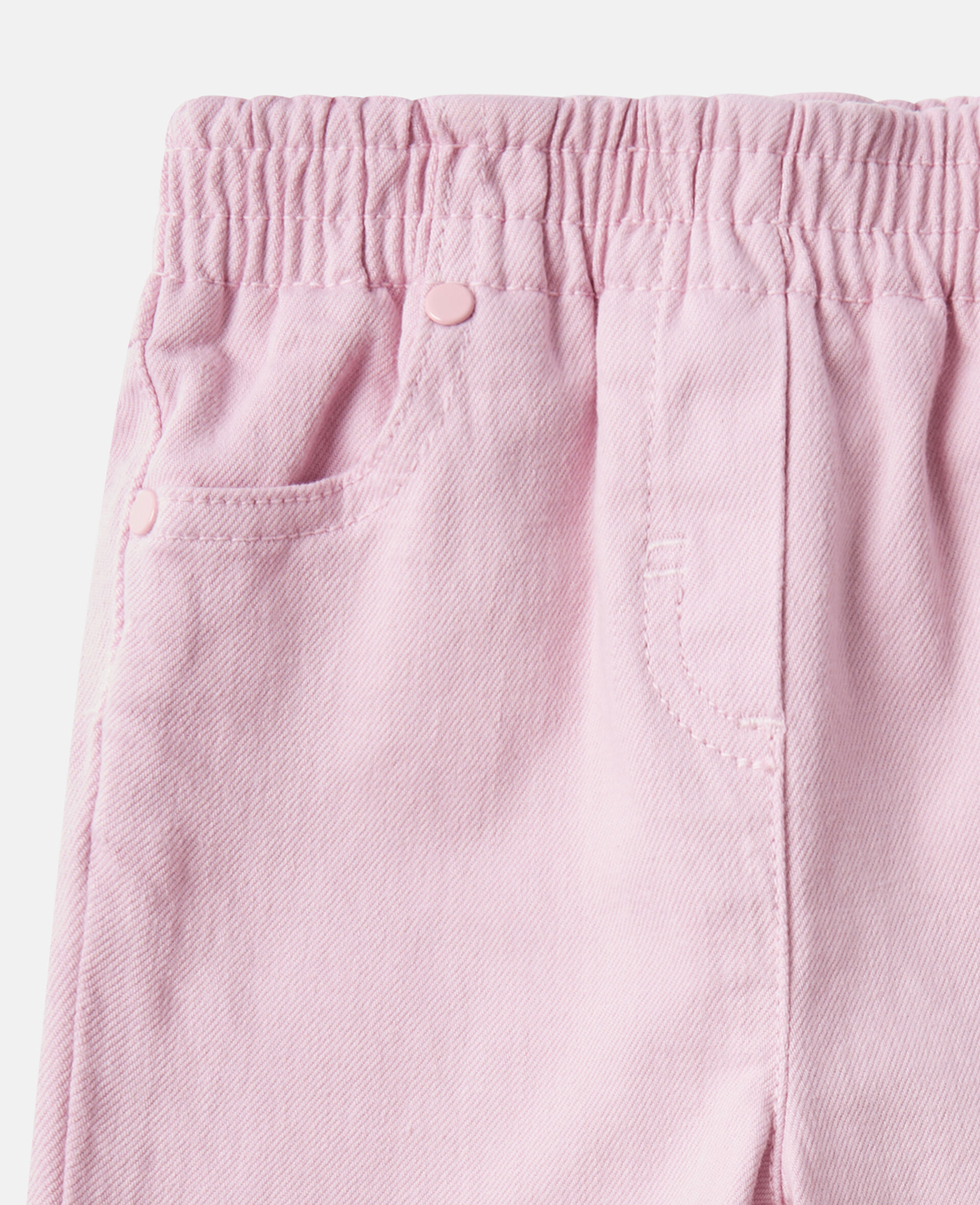 Scallop Trim Denim Jeans