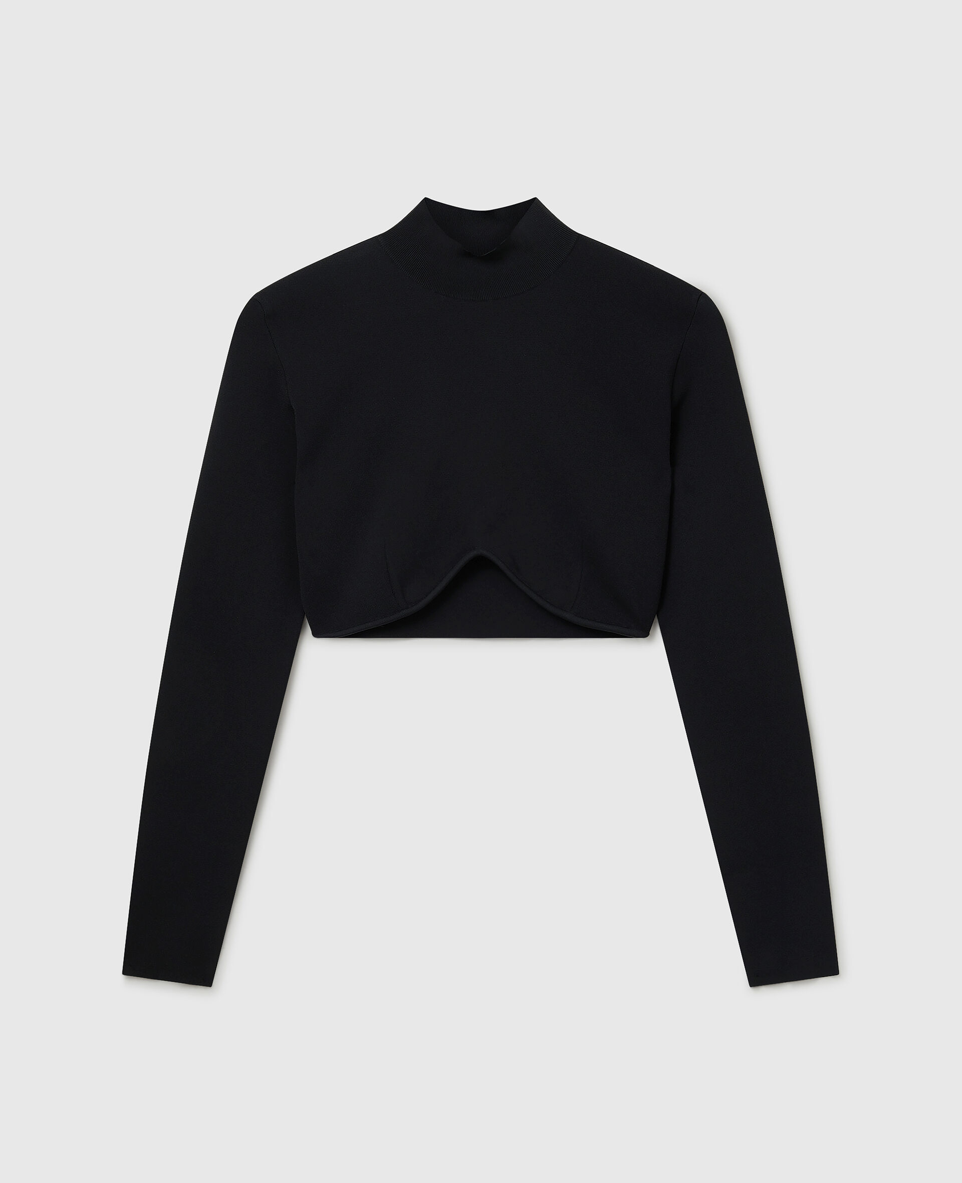 Miracle Long-Sleeve Compact-Knit Top