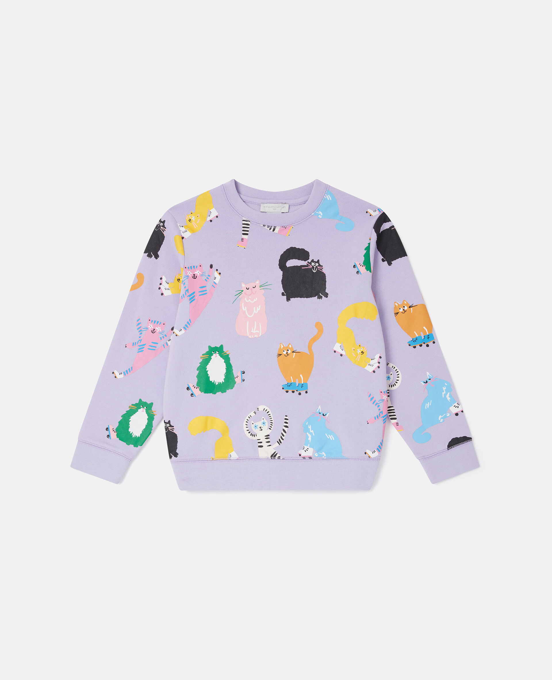 Cats Print Sweatshirt