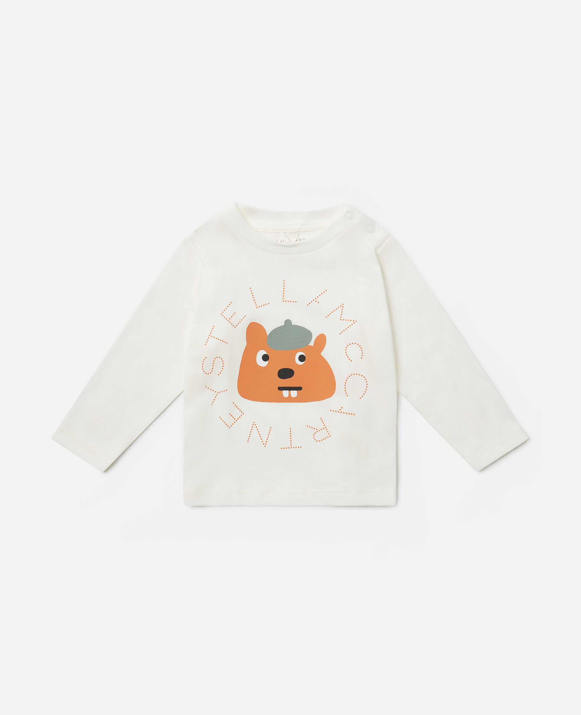 Squirrel Graphic Long-Sleeve Top