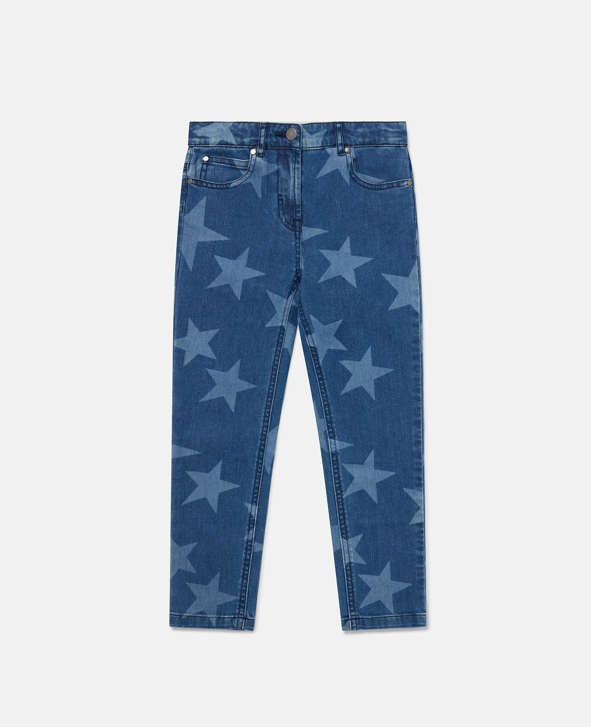 Star Print Skinny Jeans