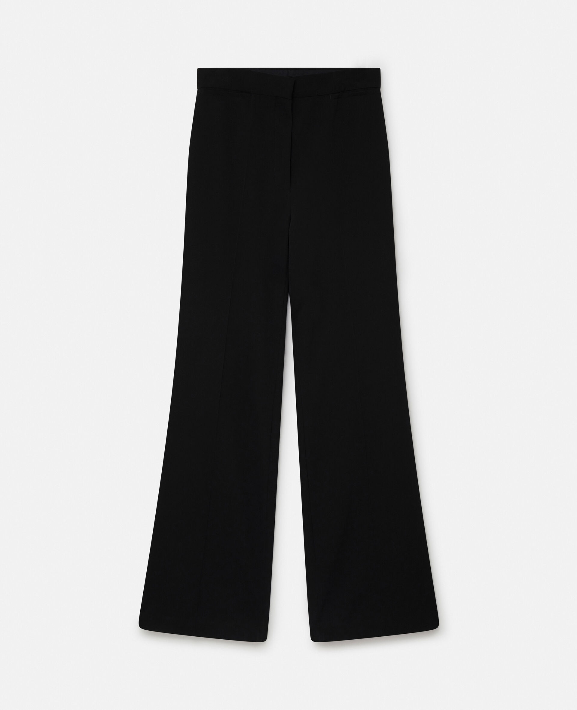 Wool Flannel Tailored Trousers