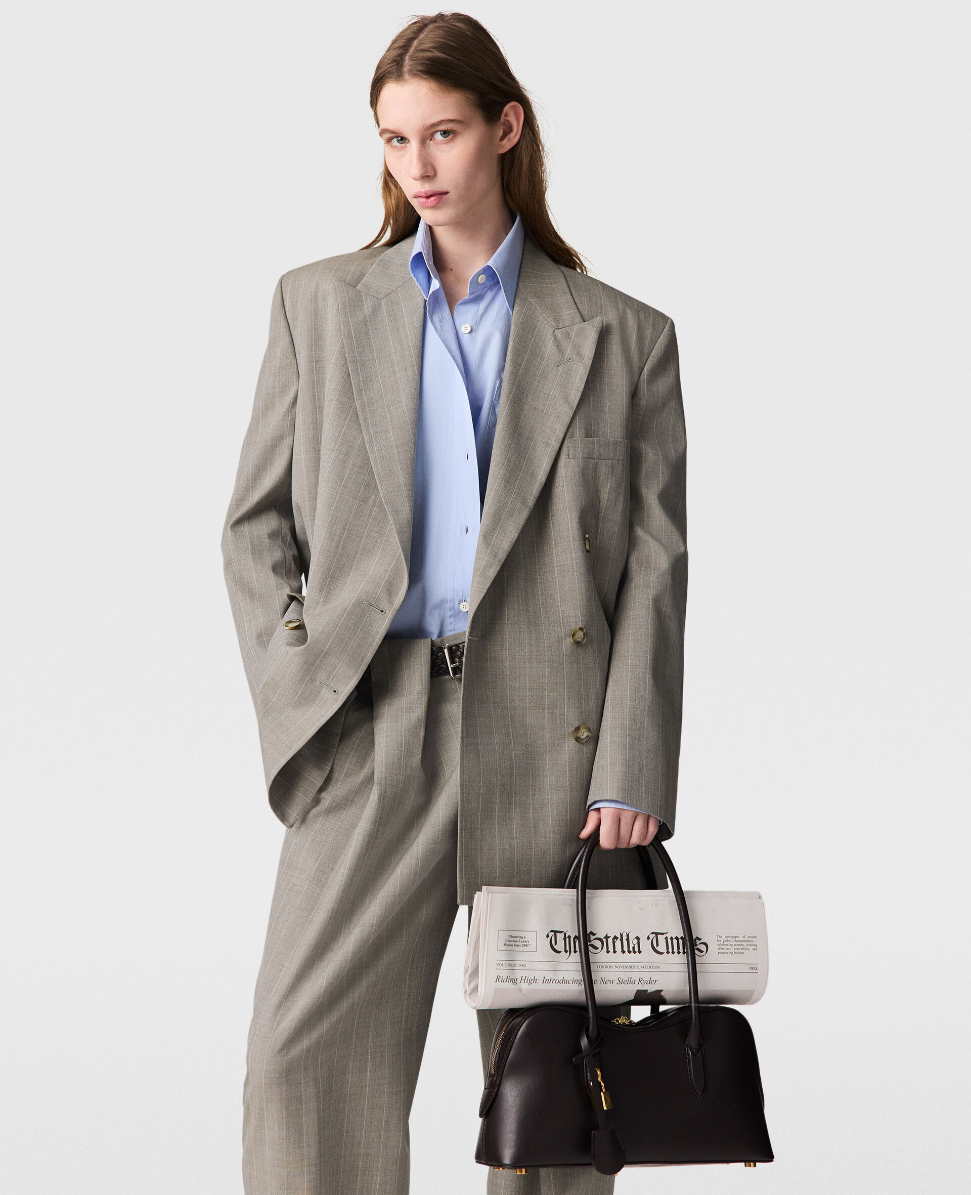 Oversized Double-Breasted Blazer