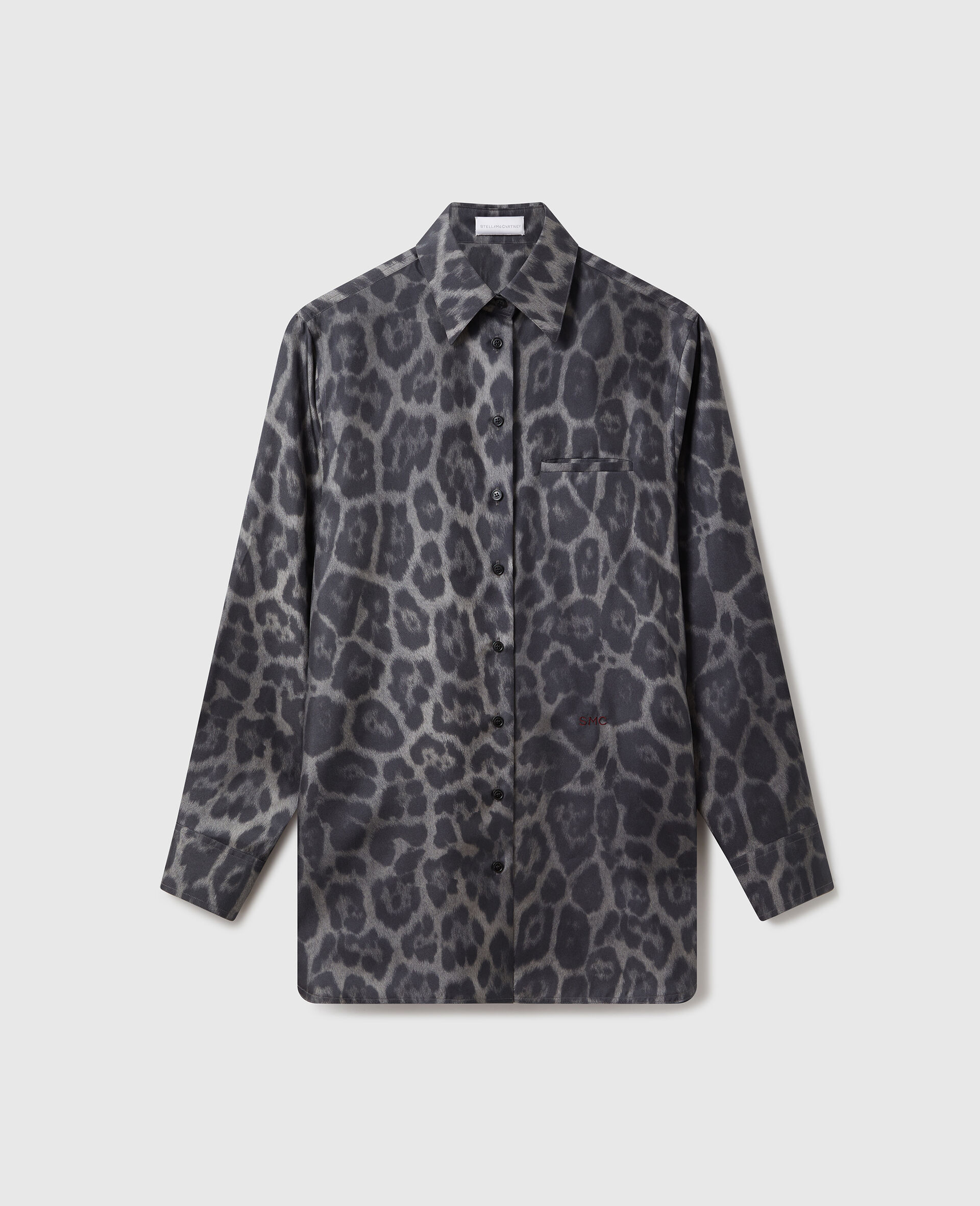 Oversized Leopard Print Shirt