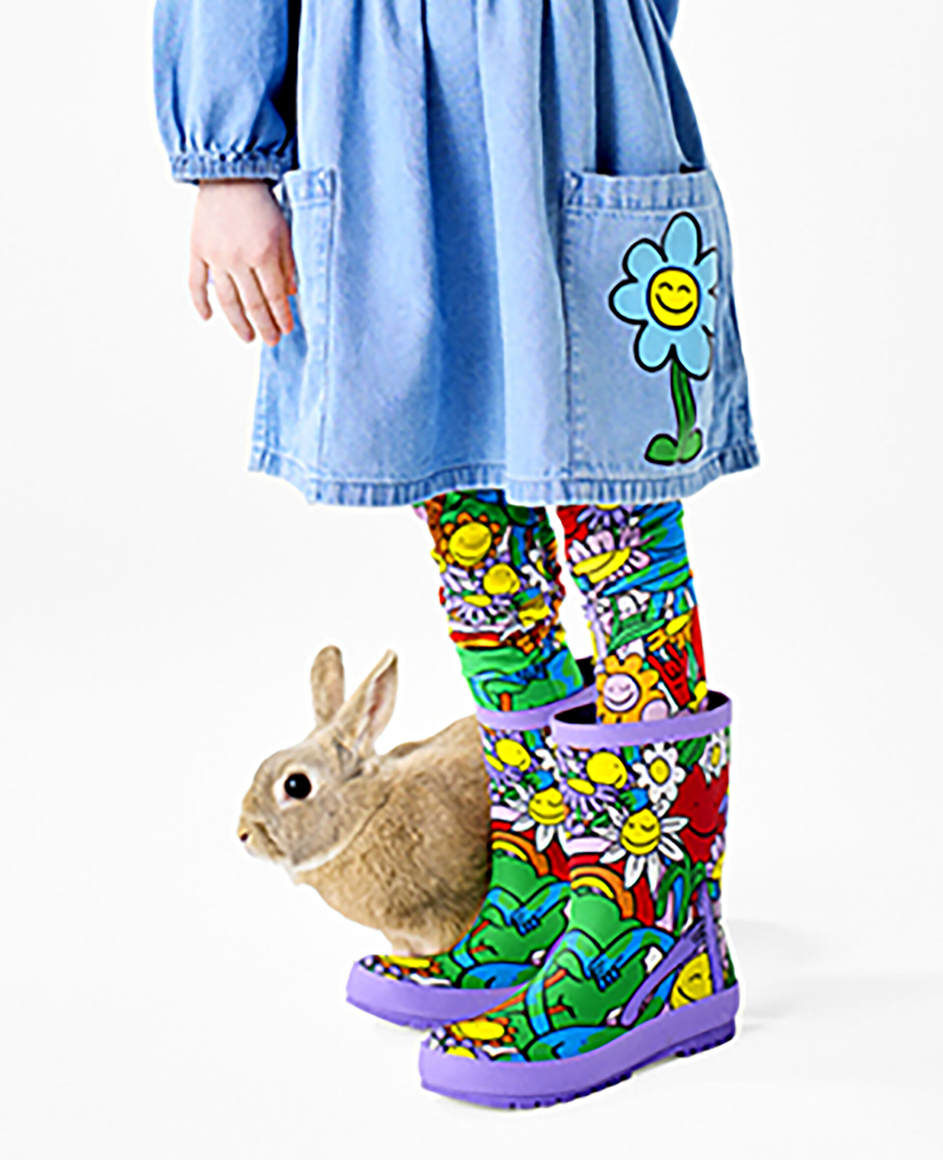 Earth Friends Graphic RainBoots