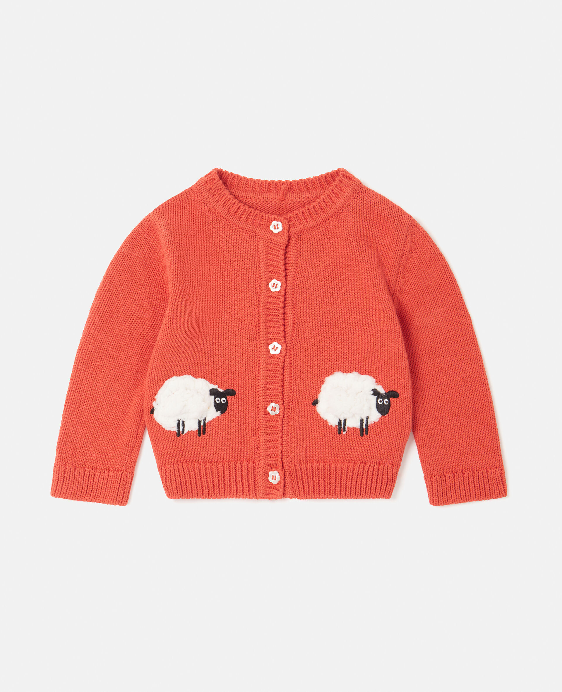 Sheep Pattern Long-Sleeve T-Shirt