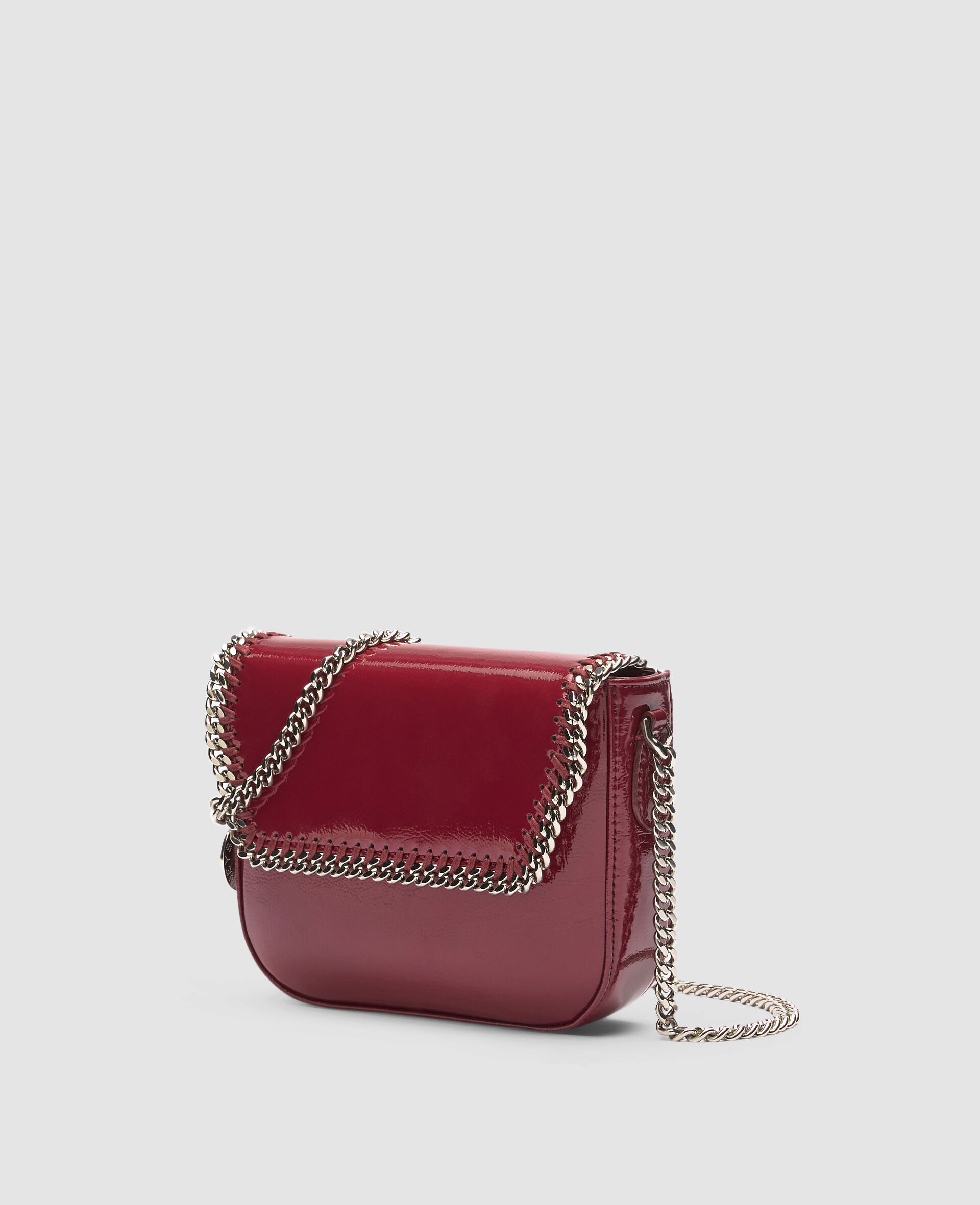 Falabella Patent Flap Crossbody Bag