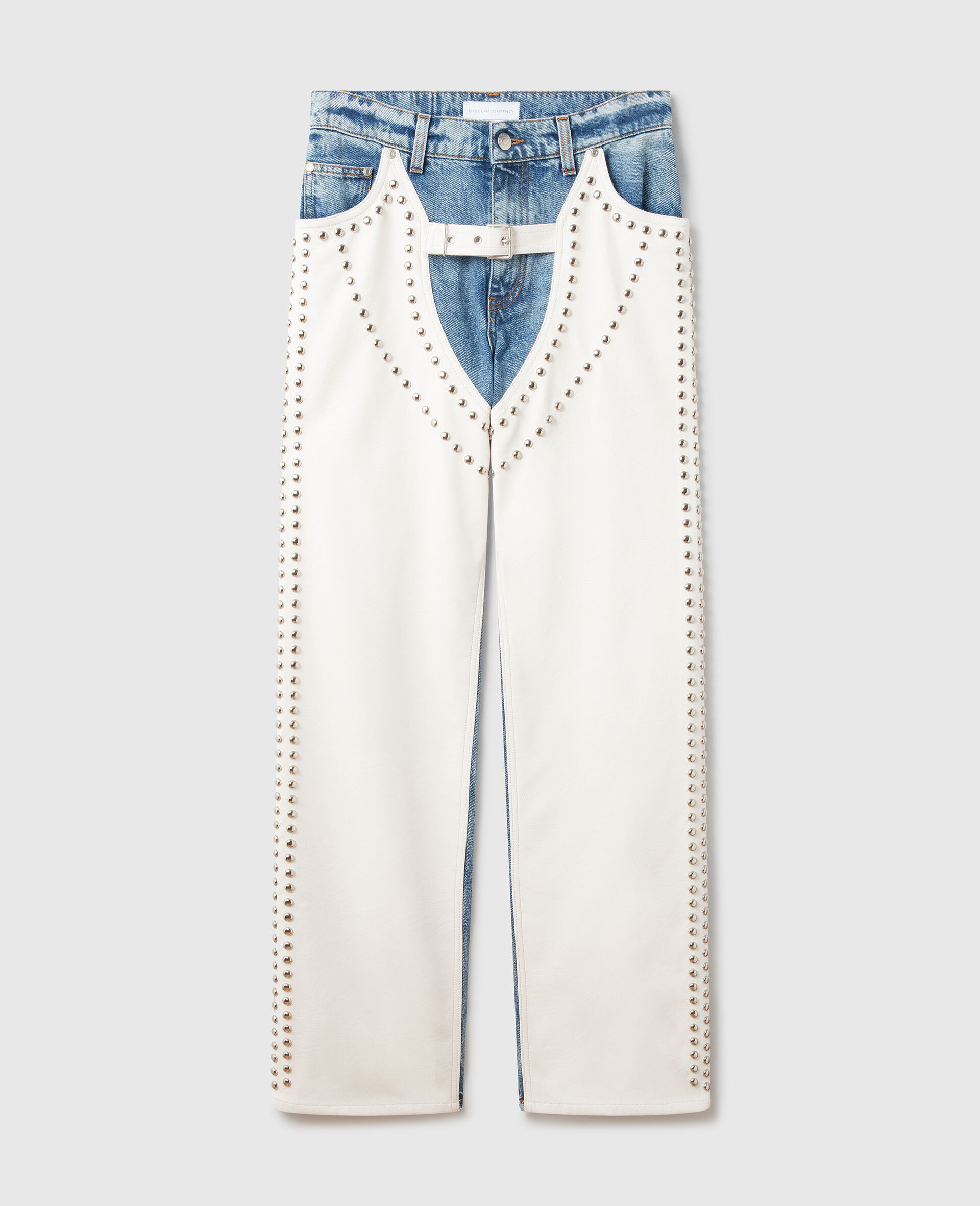 Chaps Studded Straight-Leg Jeans