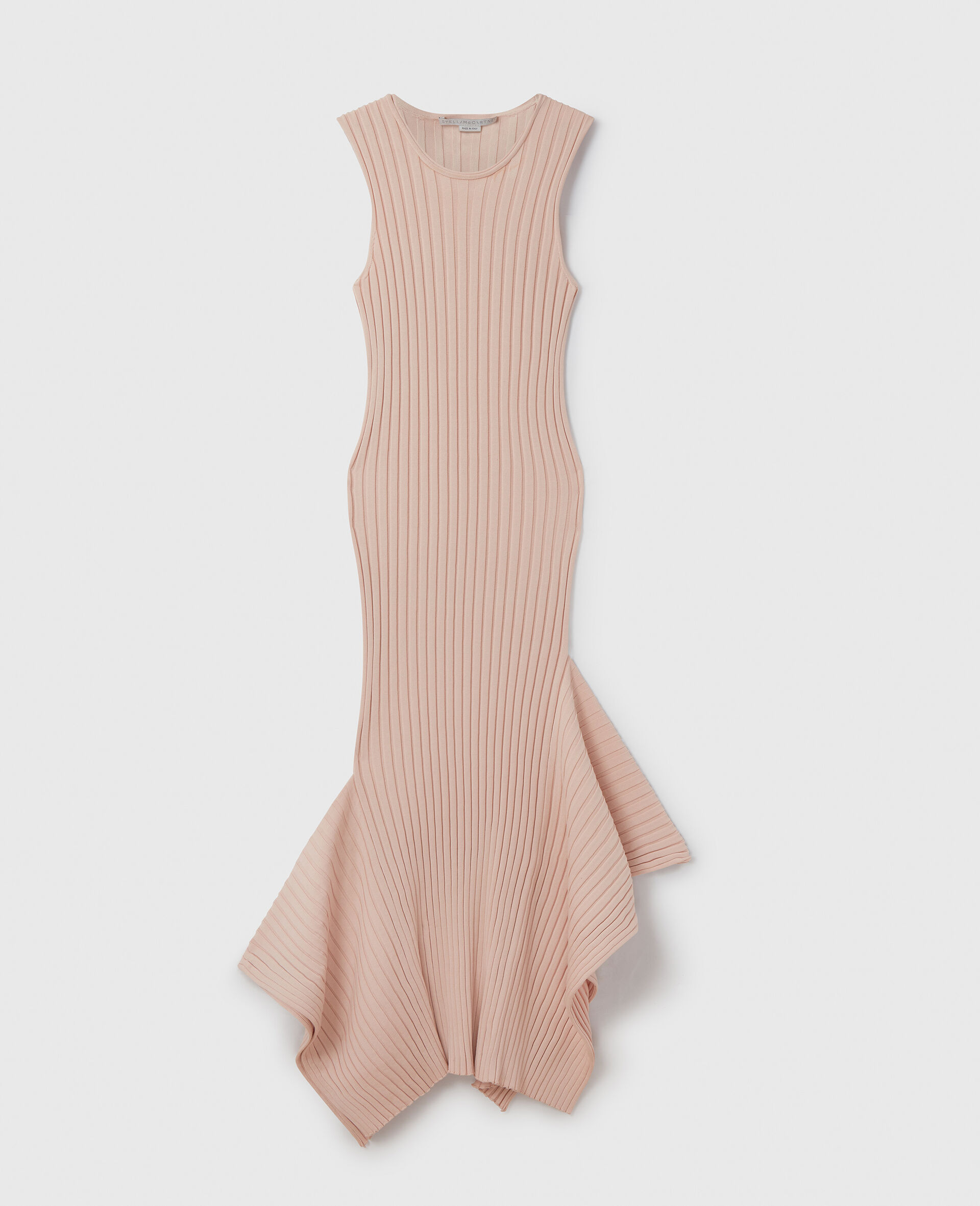 Knit Kick-Flare Maxi Dress