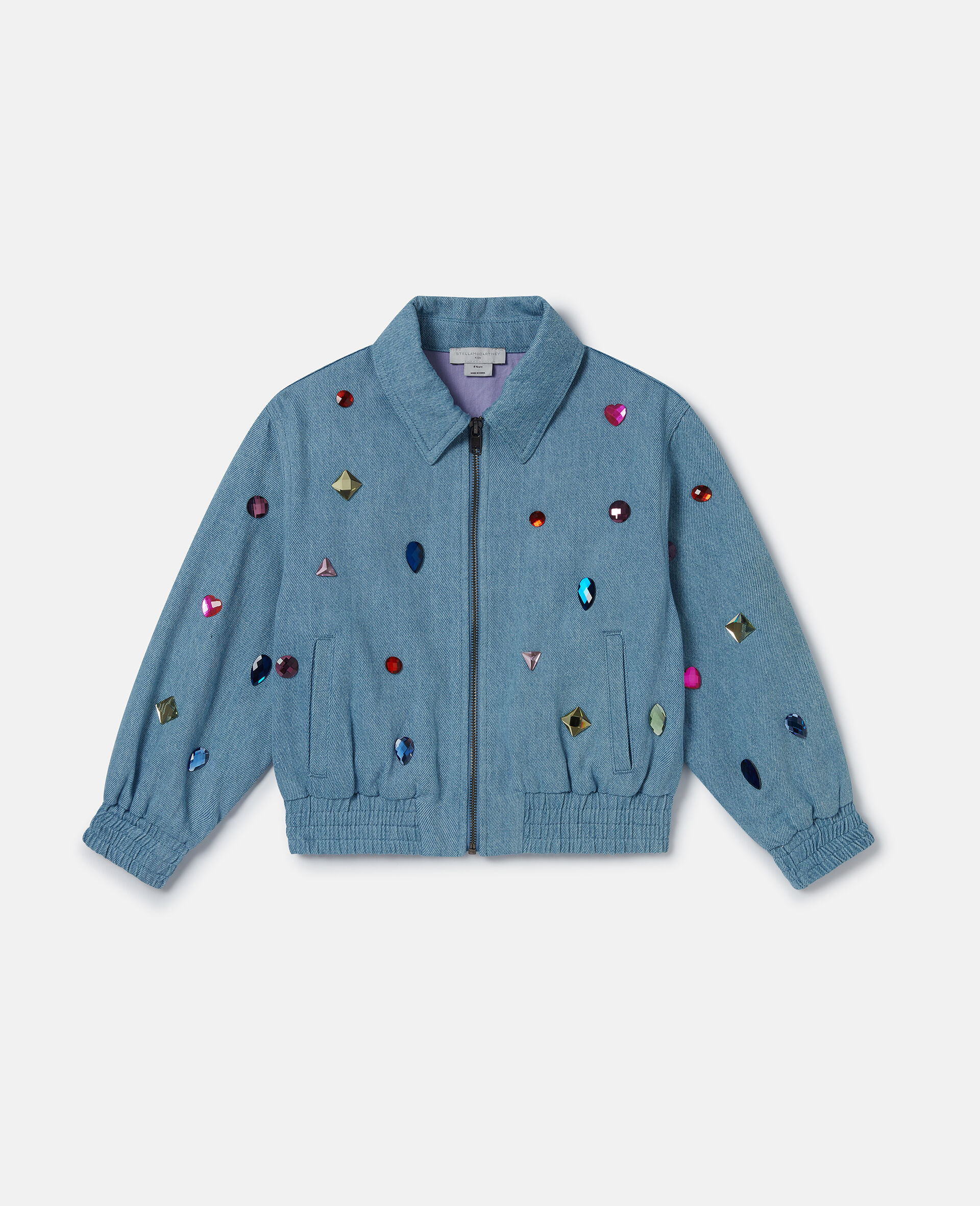 Jewel Embroidered Denim Jacket