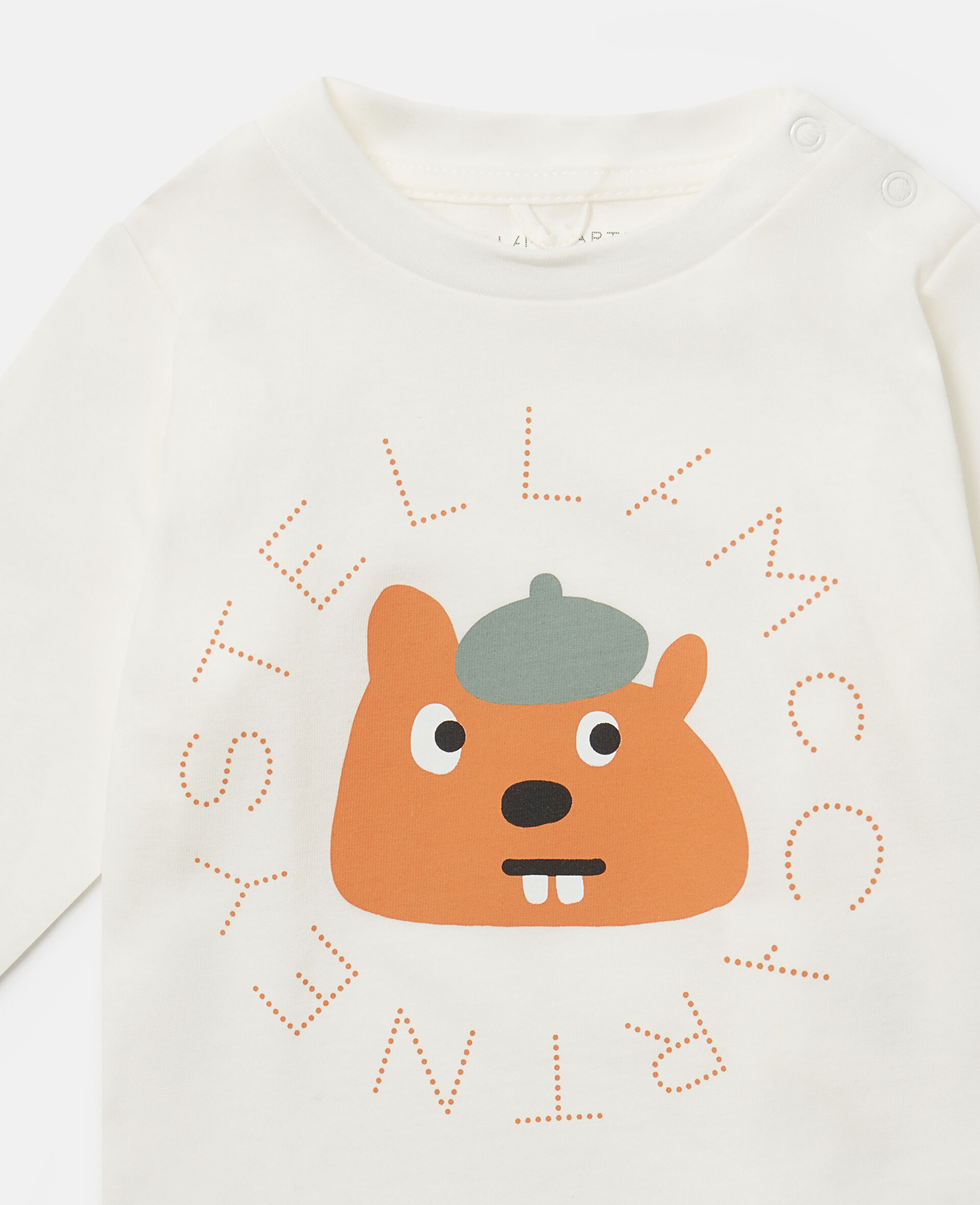 Squirrel Graphic Long-Sleeve Top