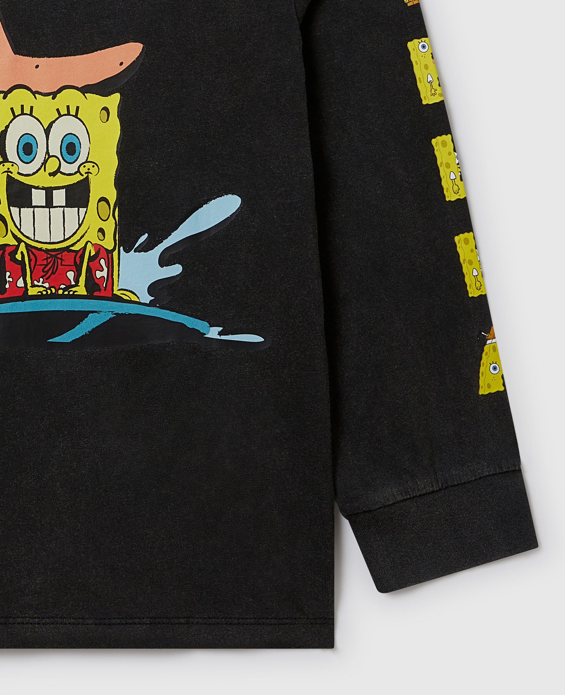 SpongeBob Graphic Long-Sleeve T-Shirt