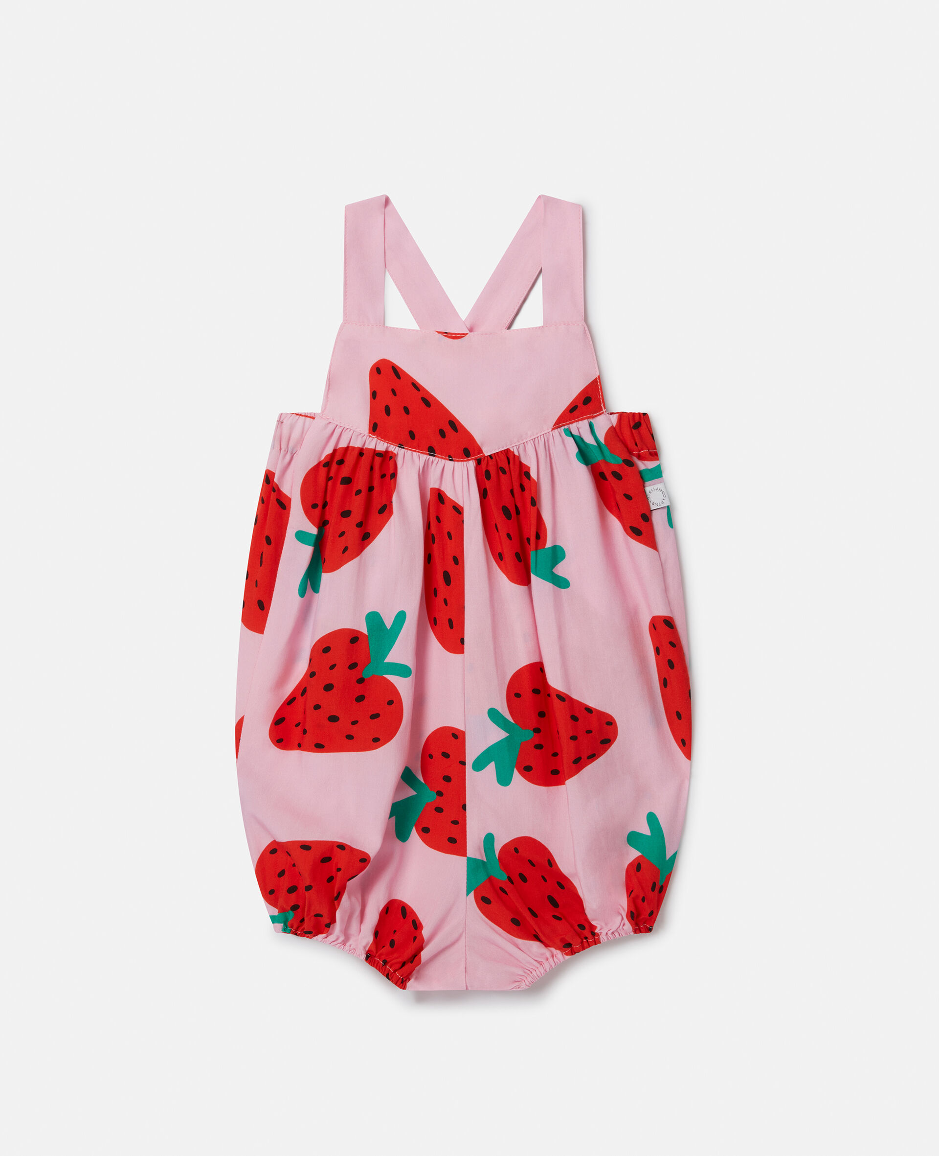 Strawberry Print Romper