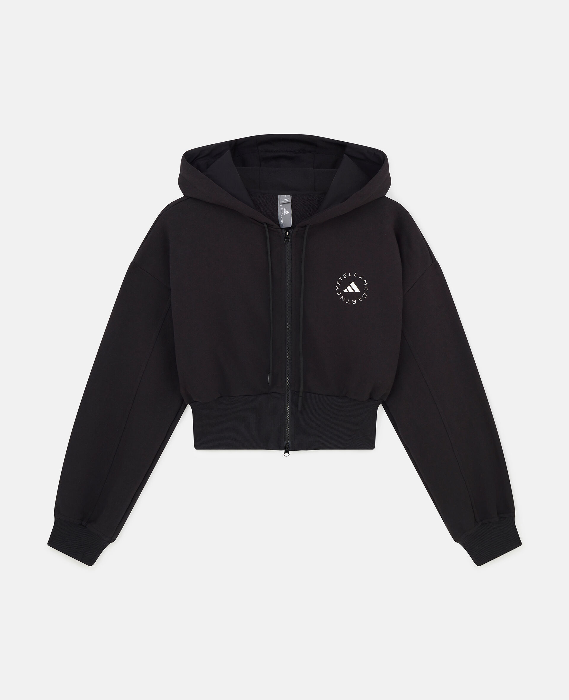TrueCasuals Sportswear Cropped Hoodie