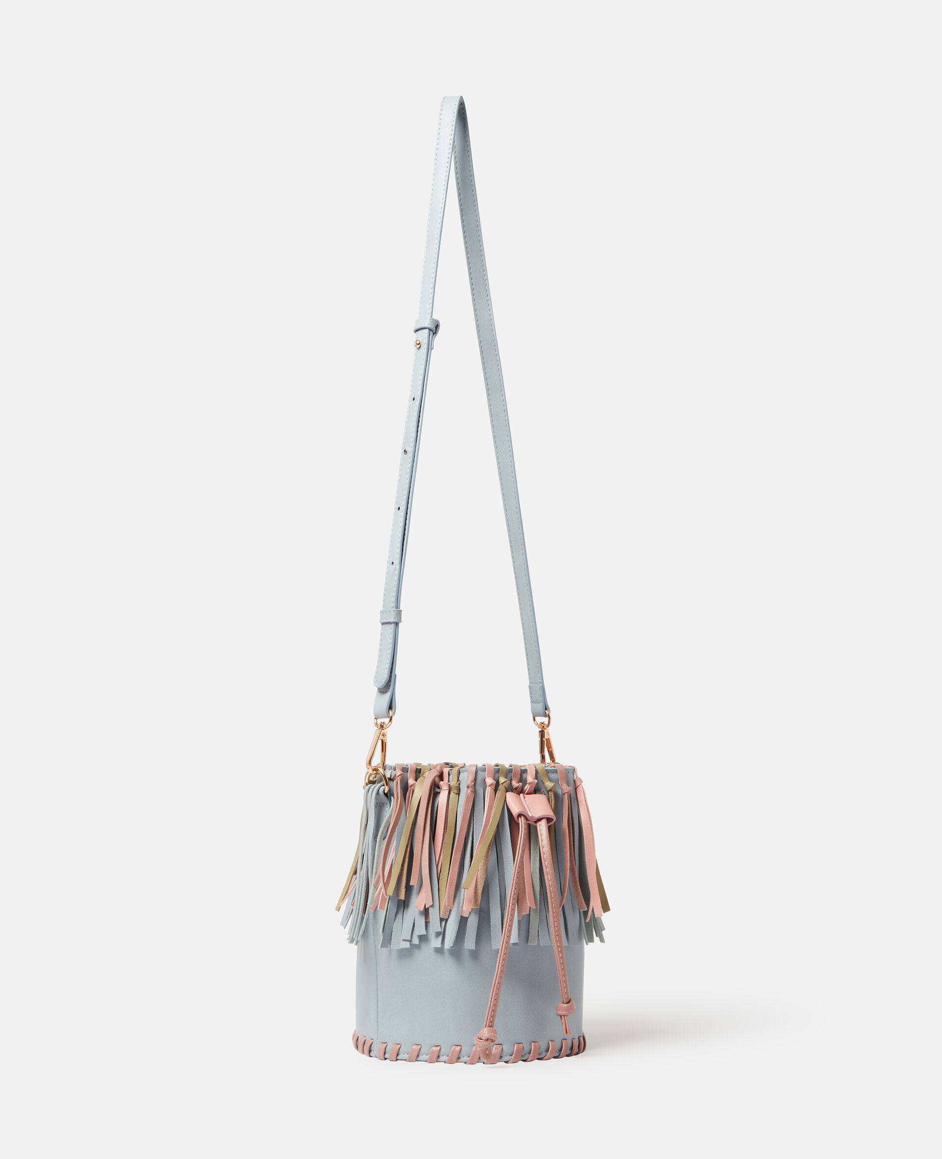 Tassel Fringe Bucket Bag