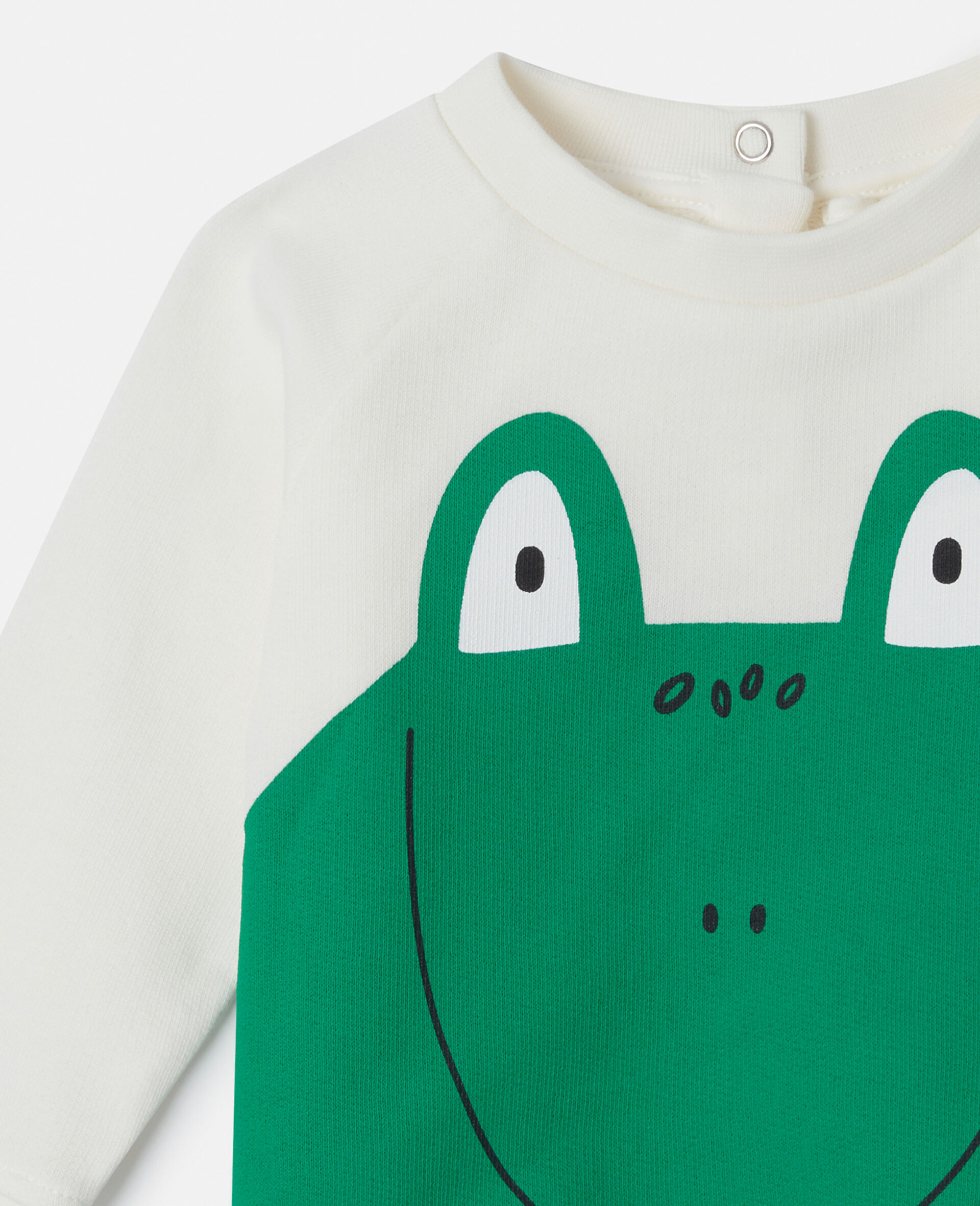 Frog Graphic Long-Sleeve T-Shirt