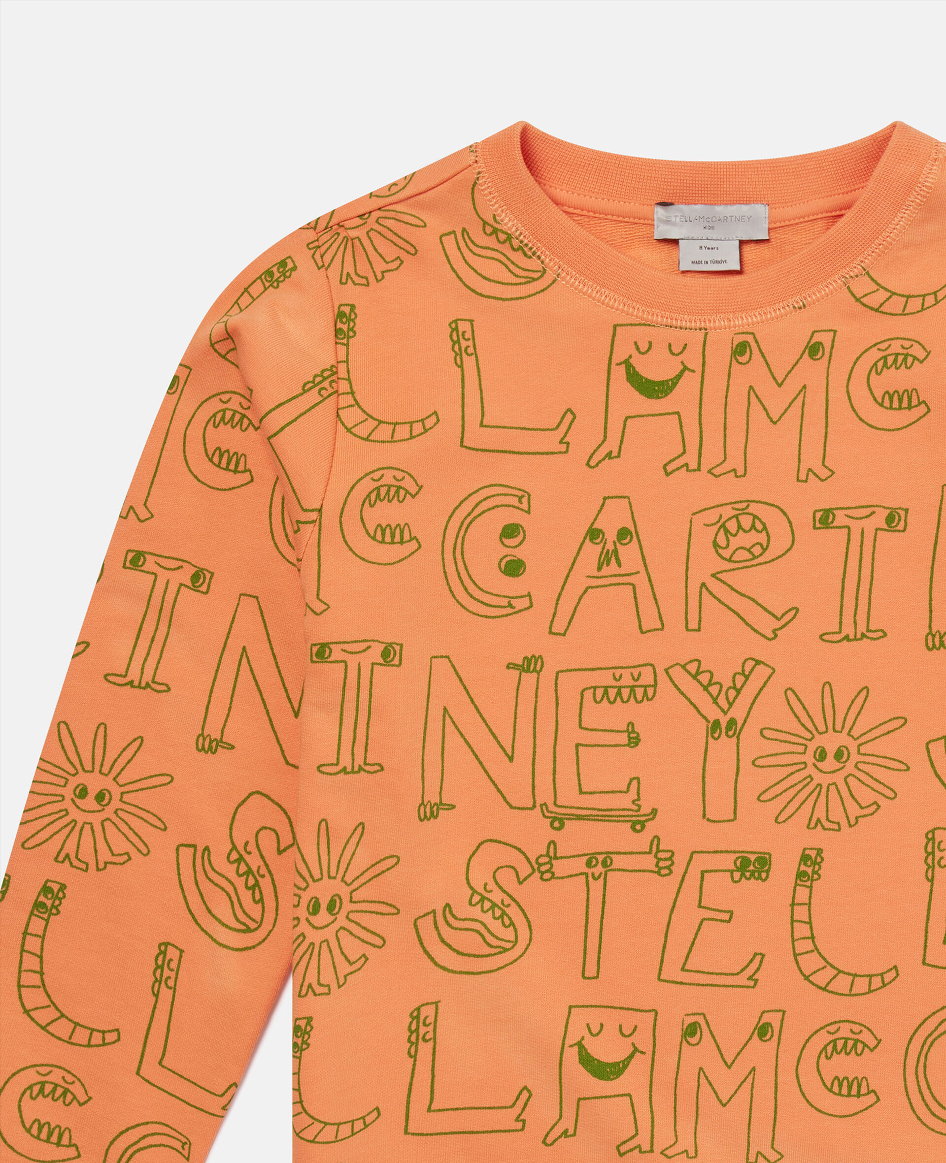 Lettering Print Sweatshirt