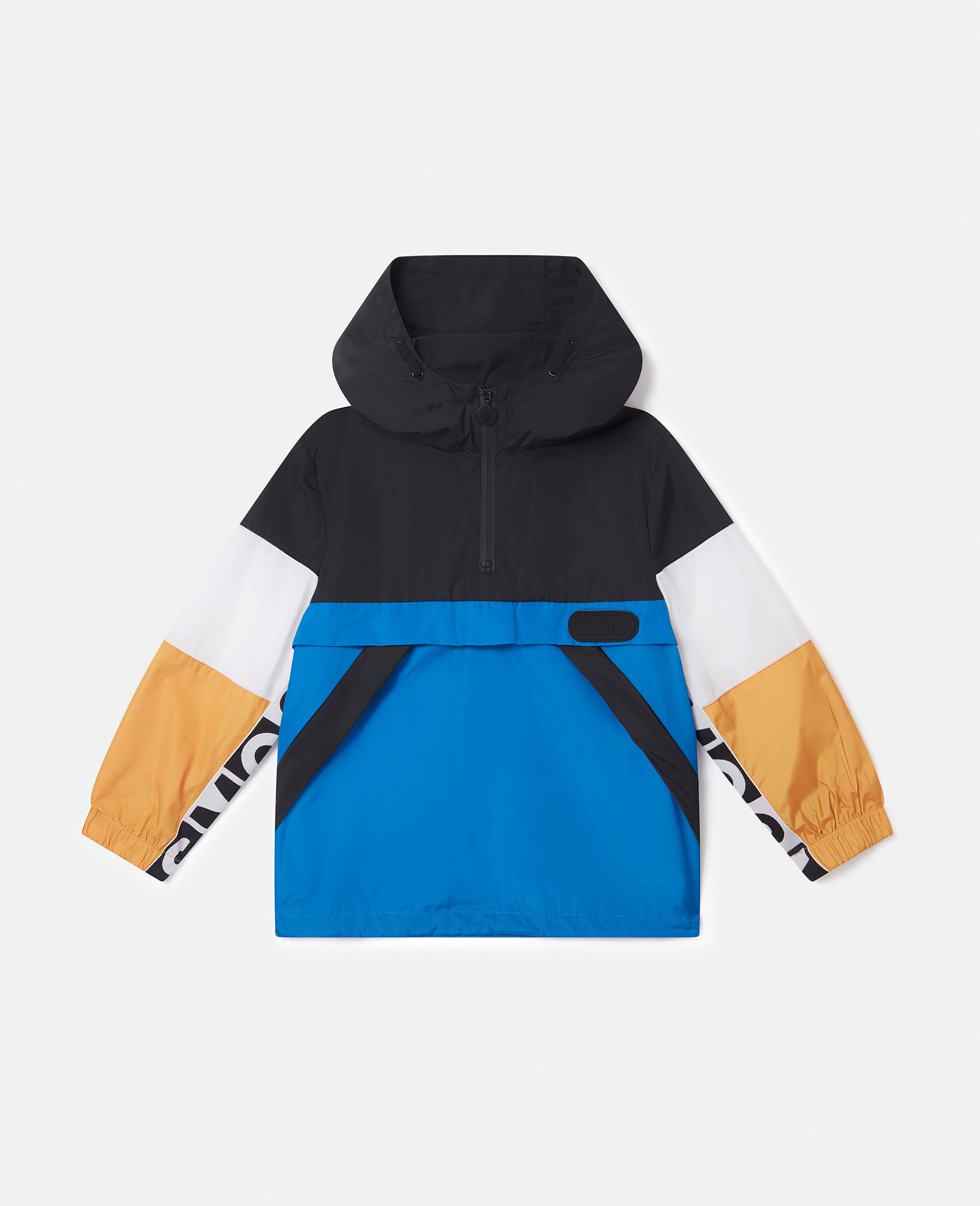 Logo Tape Windbreaker Jacket