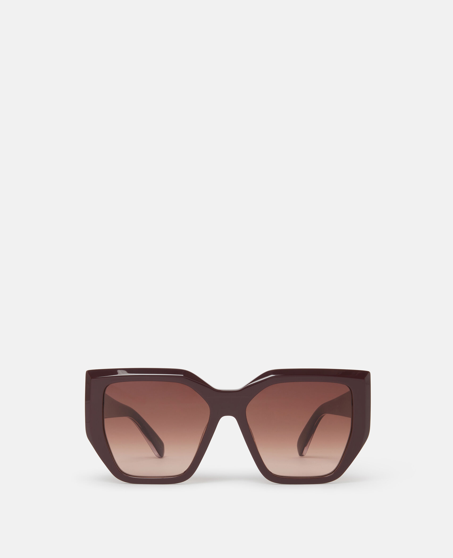 Chunky Square Cat-Eye Sunglasses