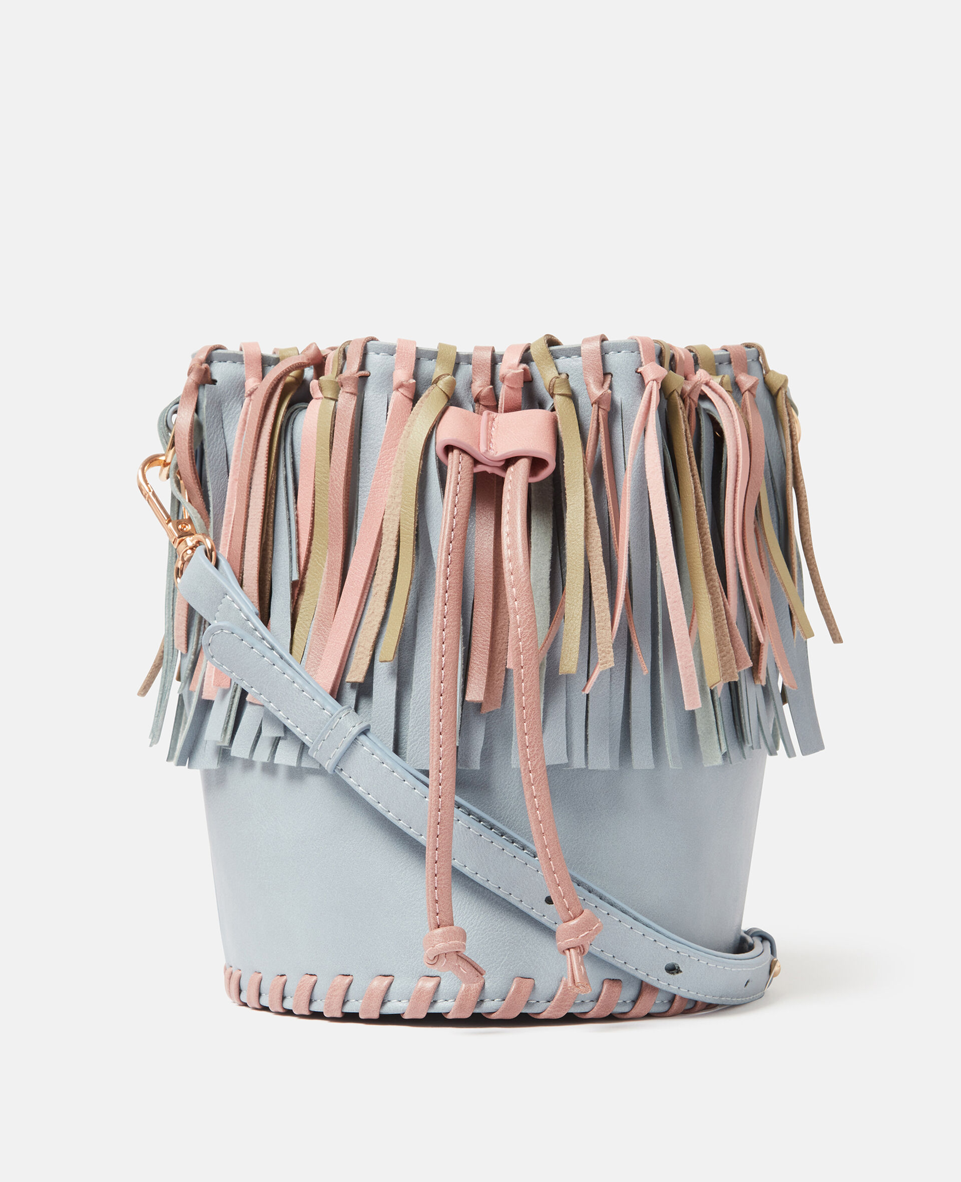 Tassel Fringe Bucket Bag