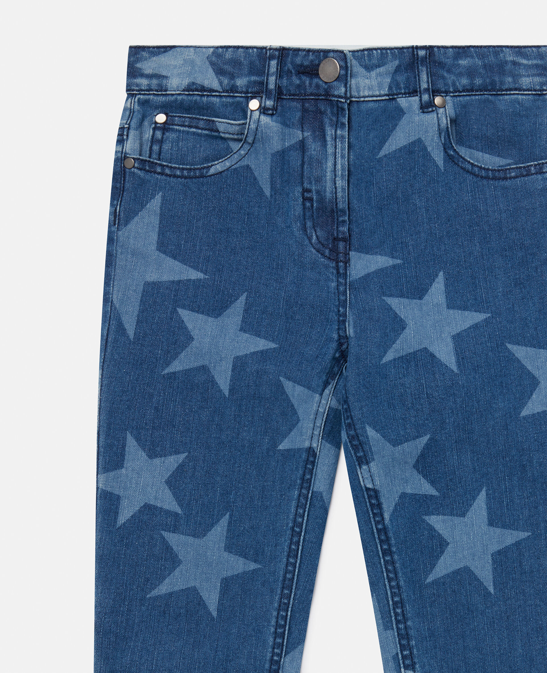 Star Print Skinny Jeans