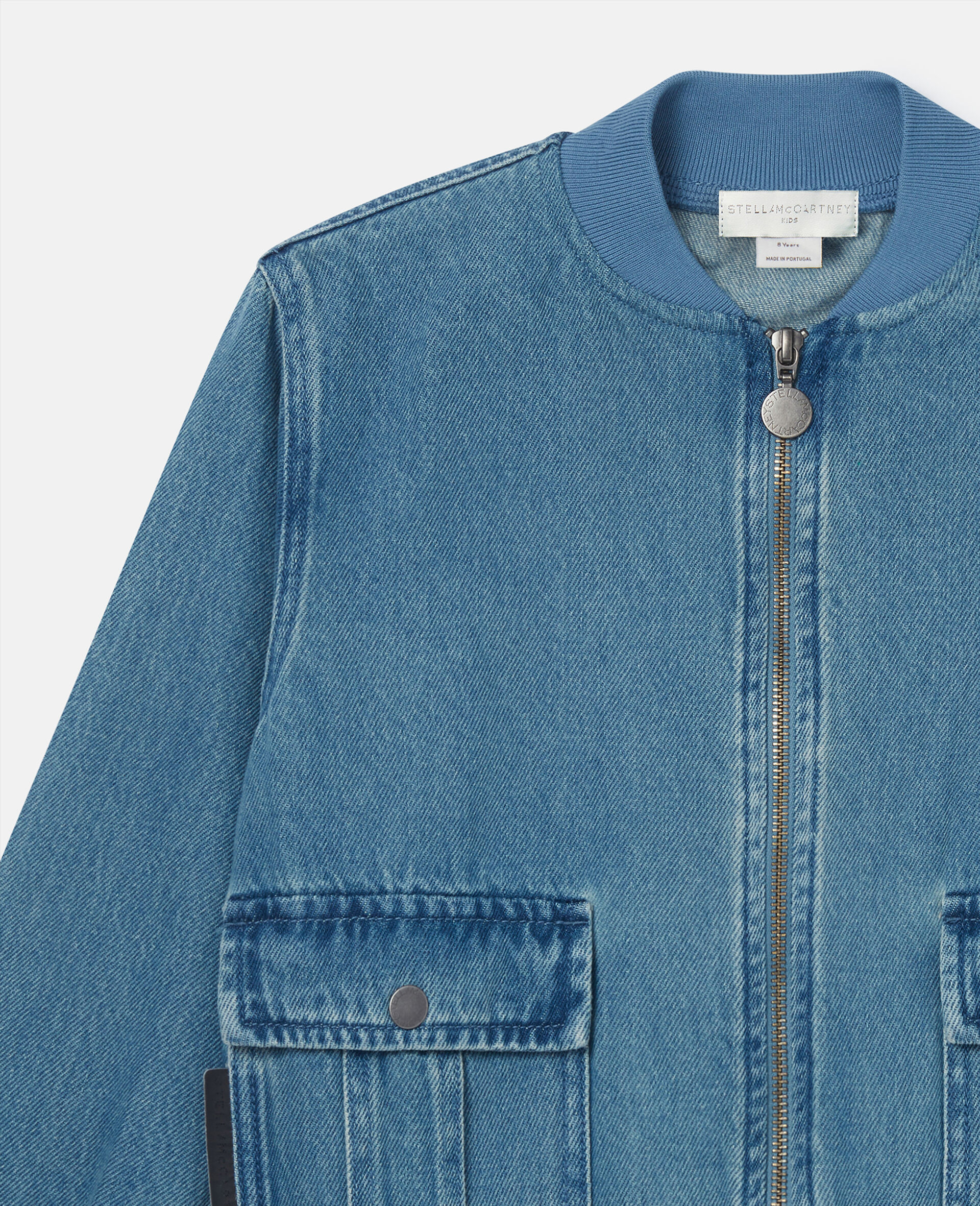 Denim Bomber Jacket
