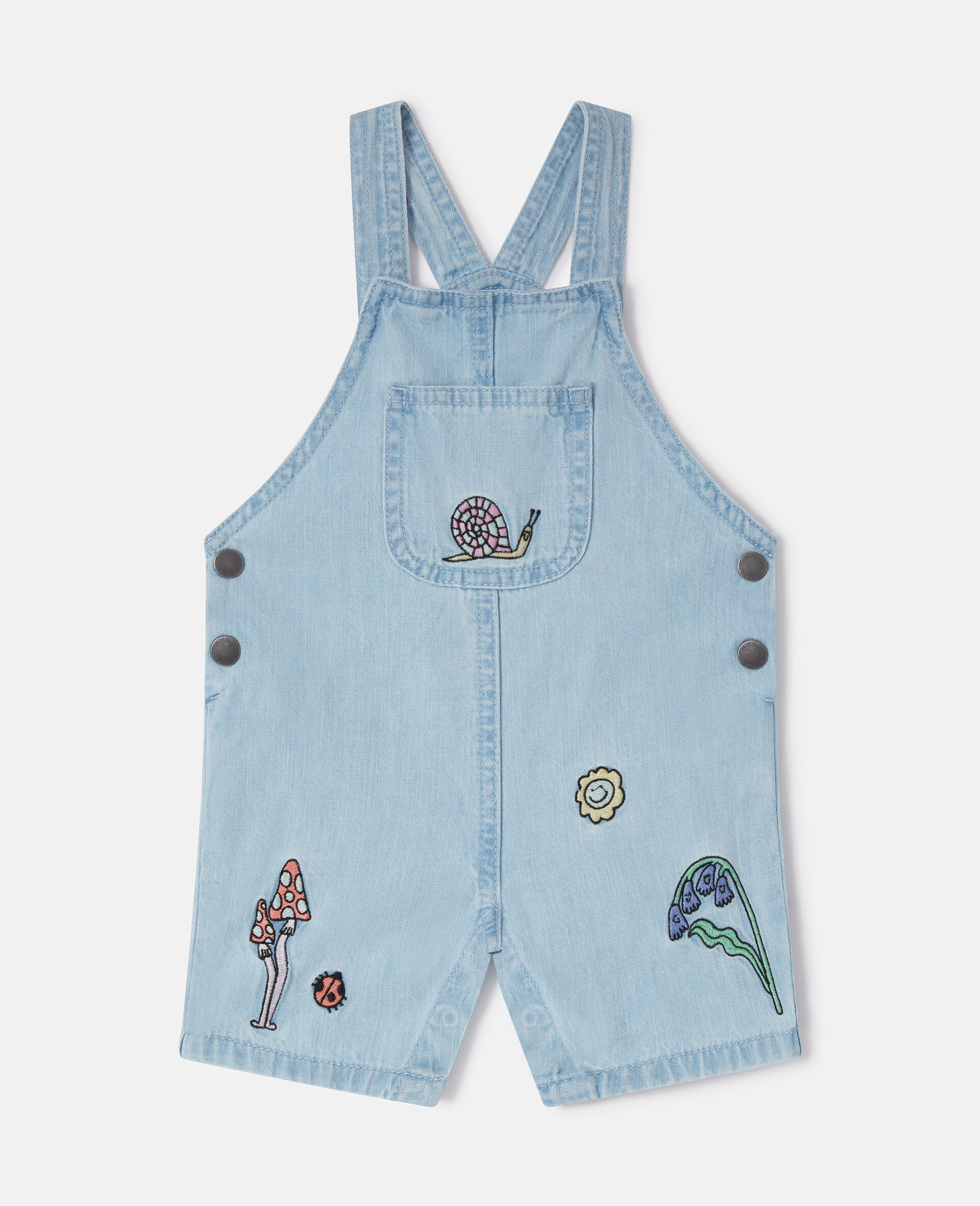 Woodland Friends Denim Dungarees
