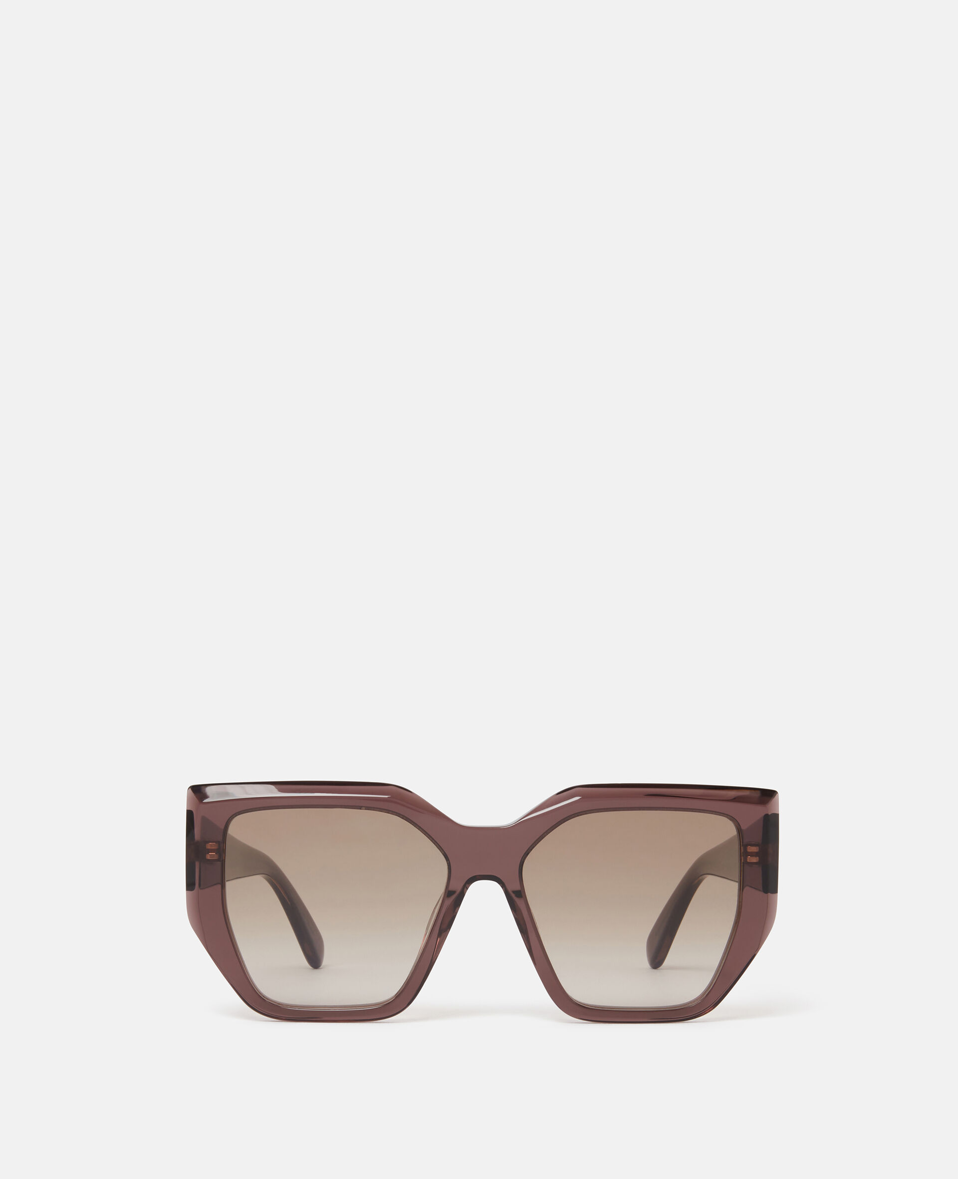 Chunky Square Cat-Eye Sunglasses