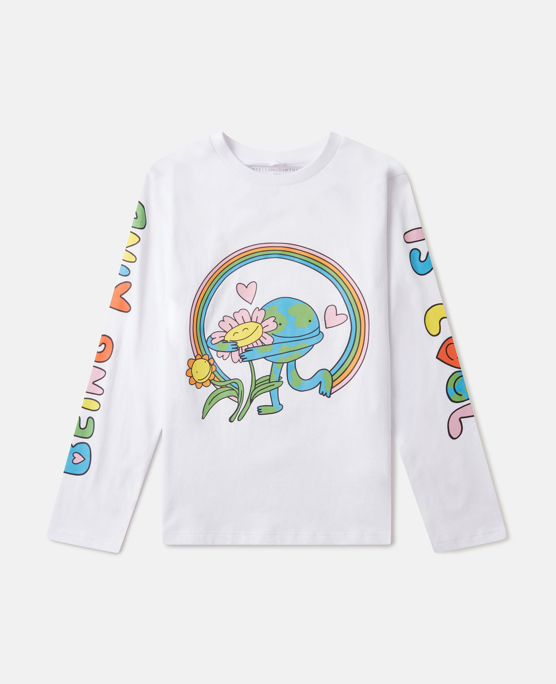 Earth Friends Graphic Long-Sleeve Top
