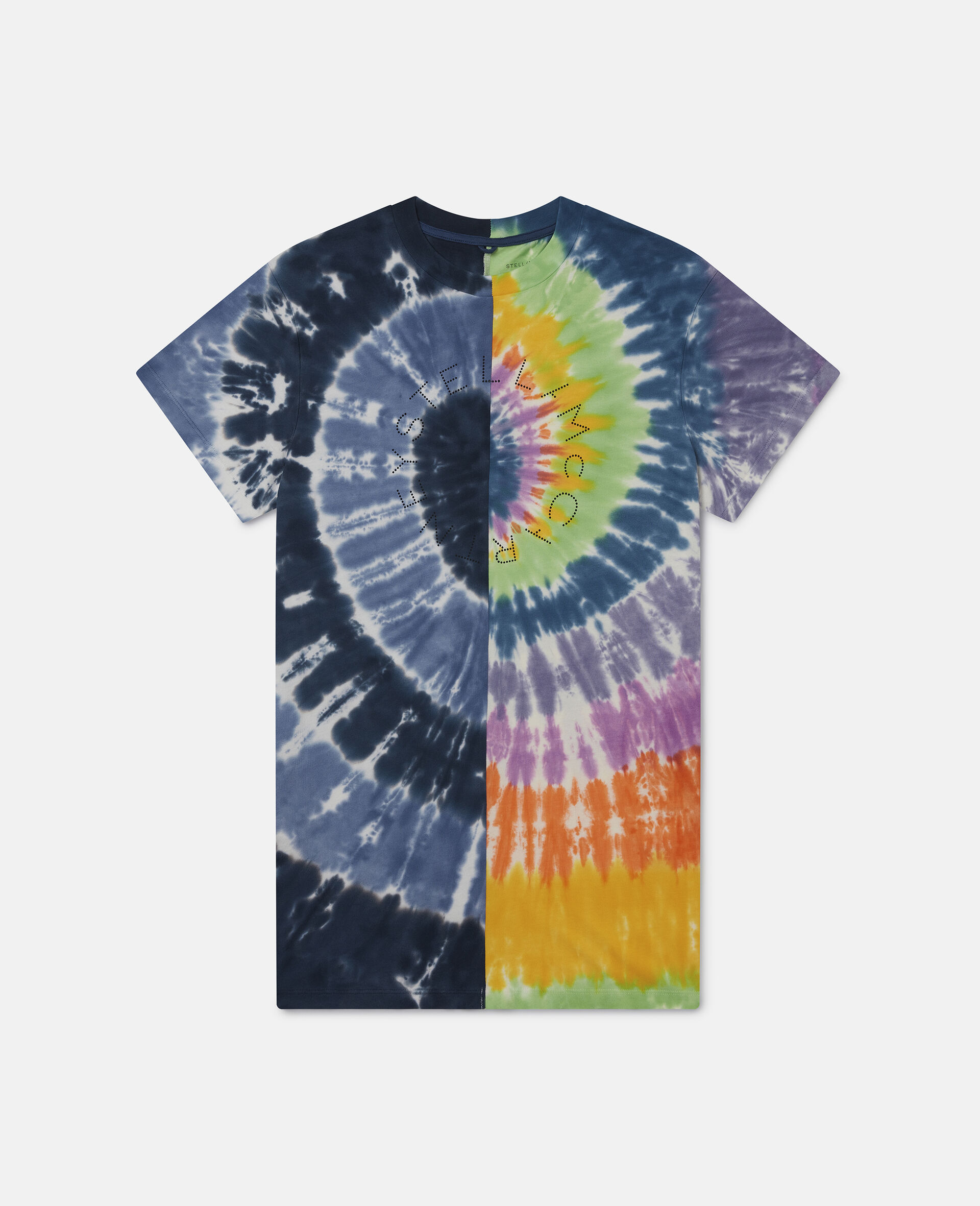 Tie-Dye Graphic T-Shirt Dress