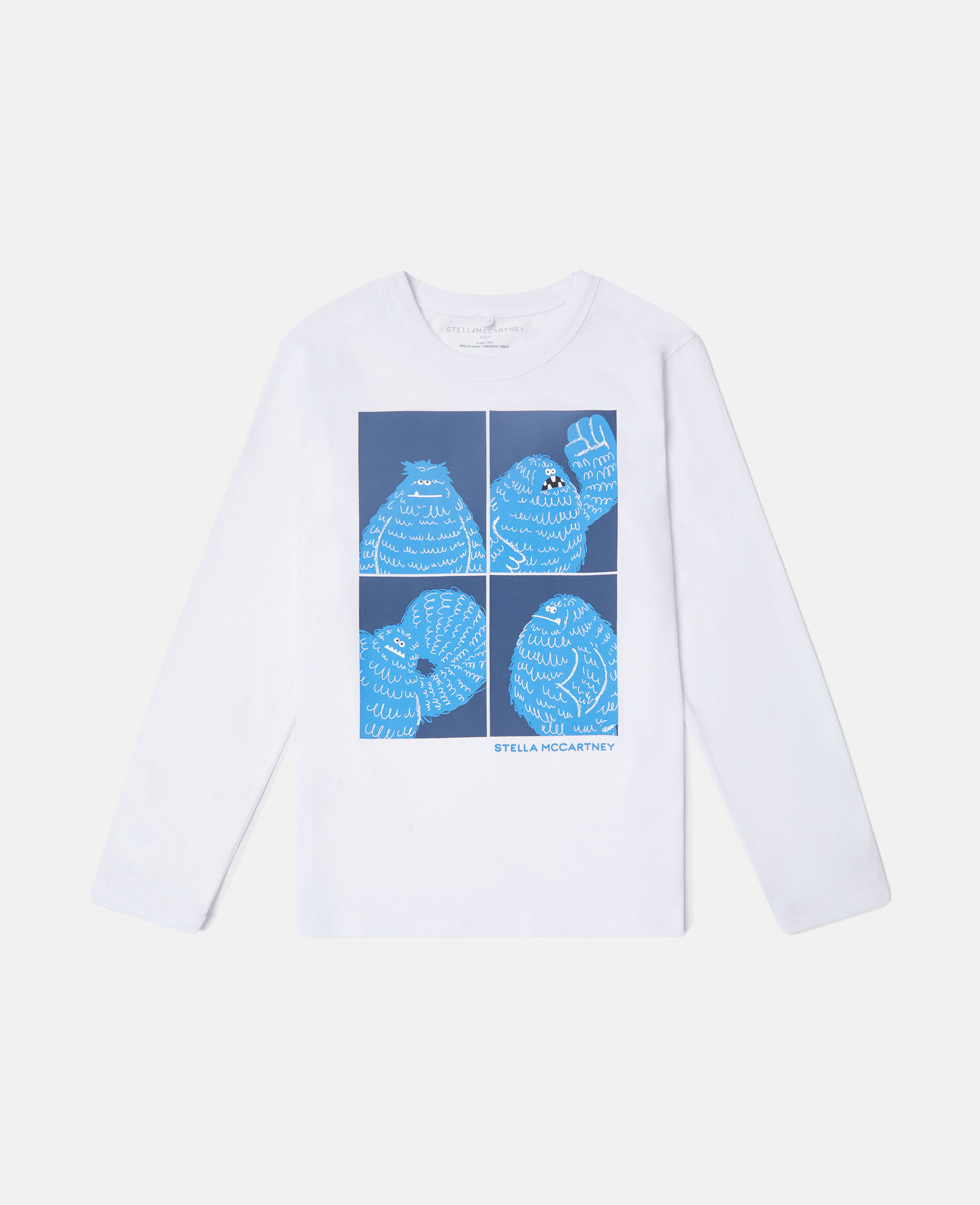 Monster Graphic Long-Sleeve Top