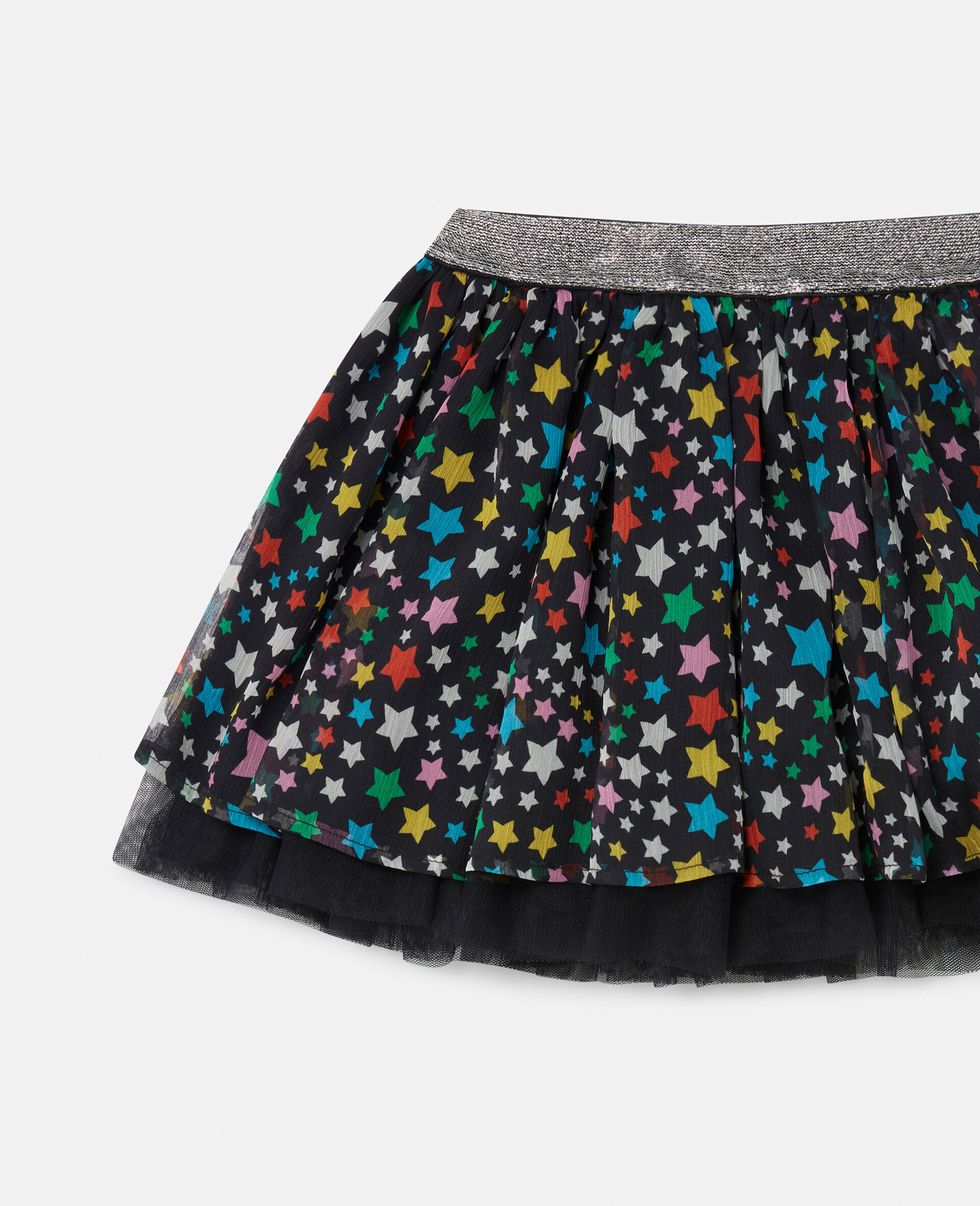 Star Pattern Tulle Skirt