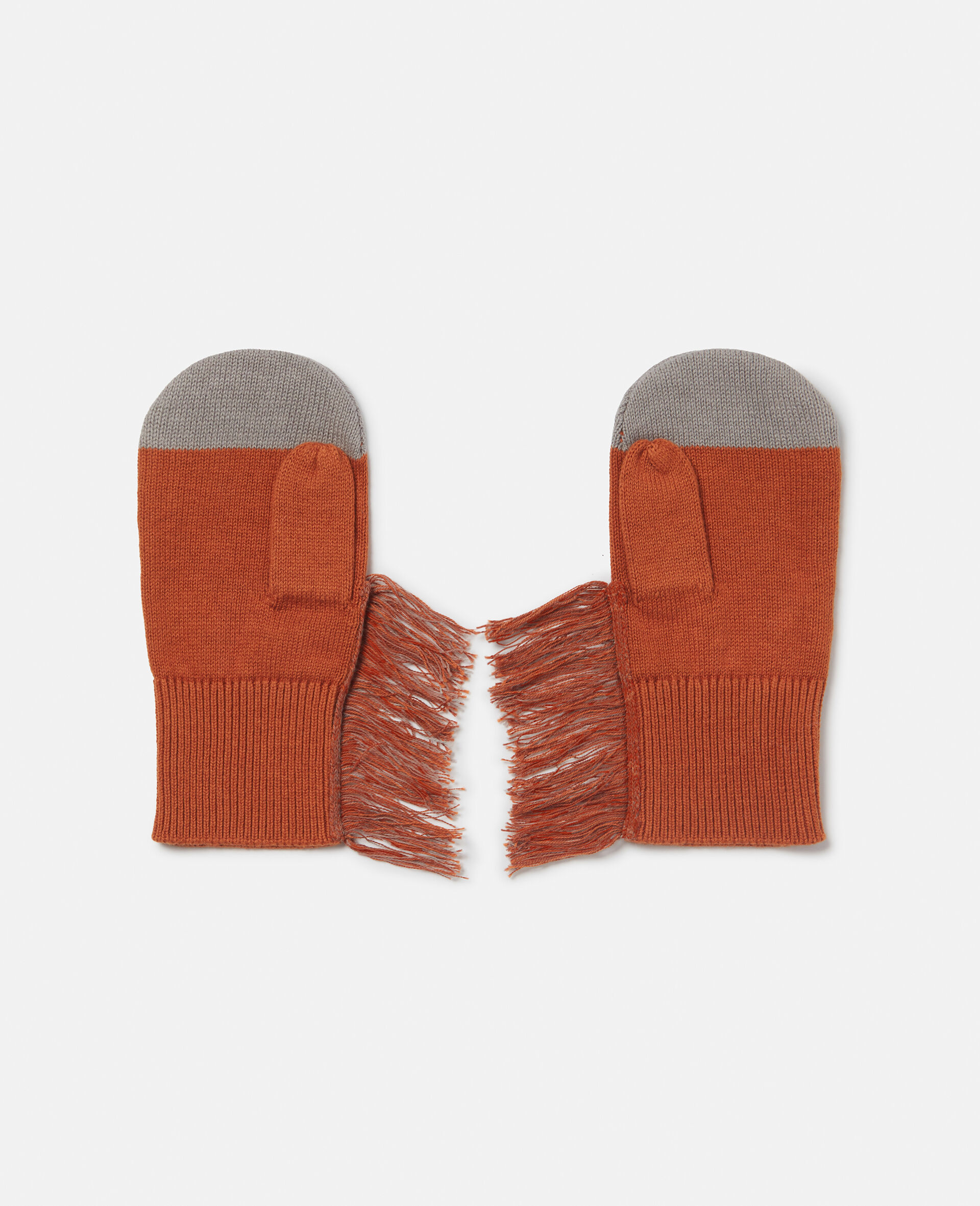 Horse Fringed Mittens