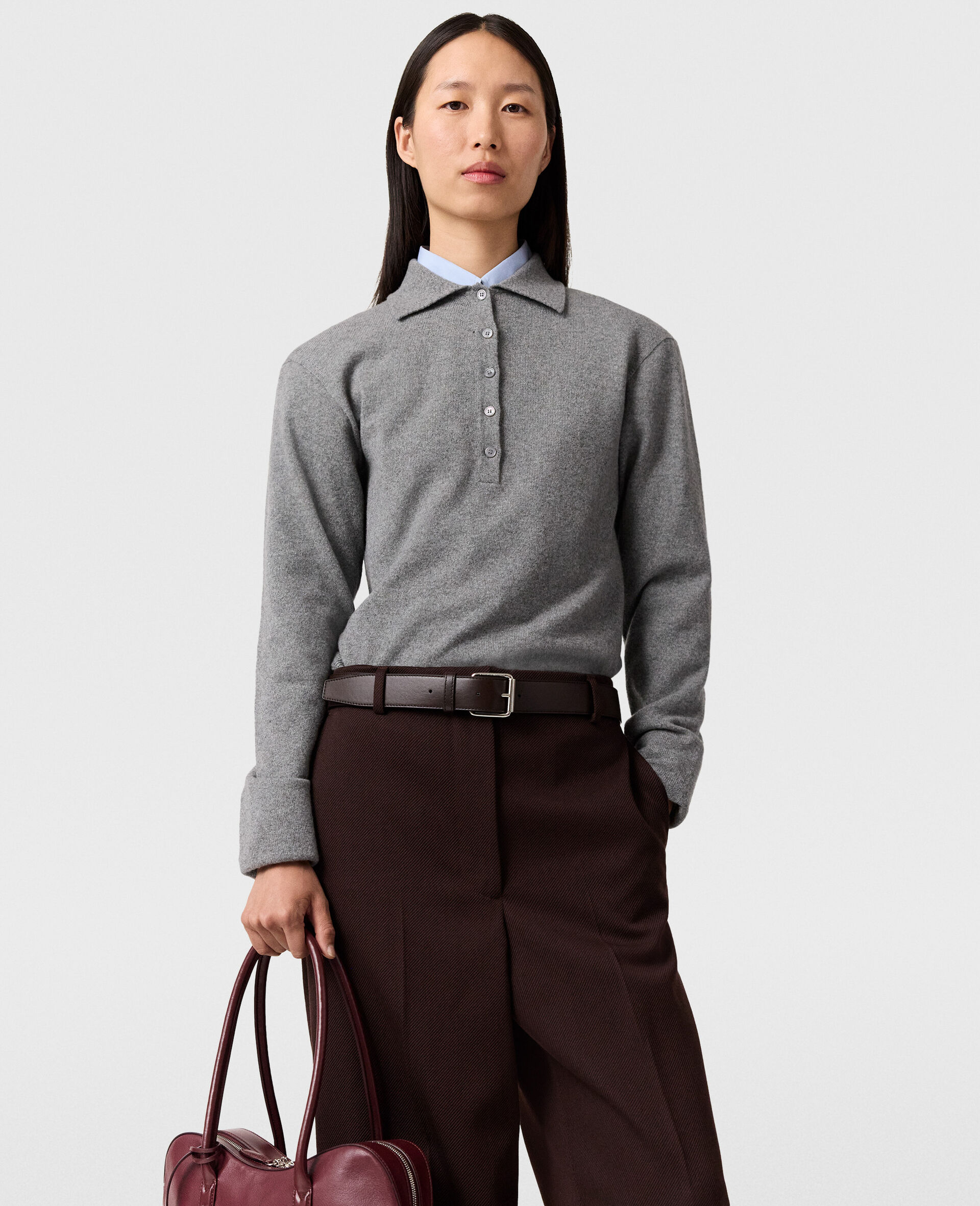 Strong Shoulder Polo Shirt