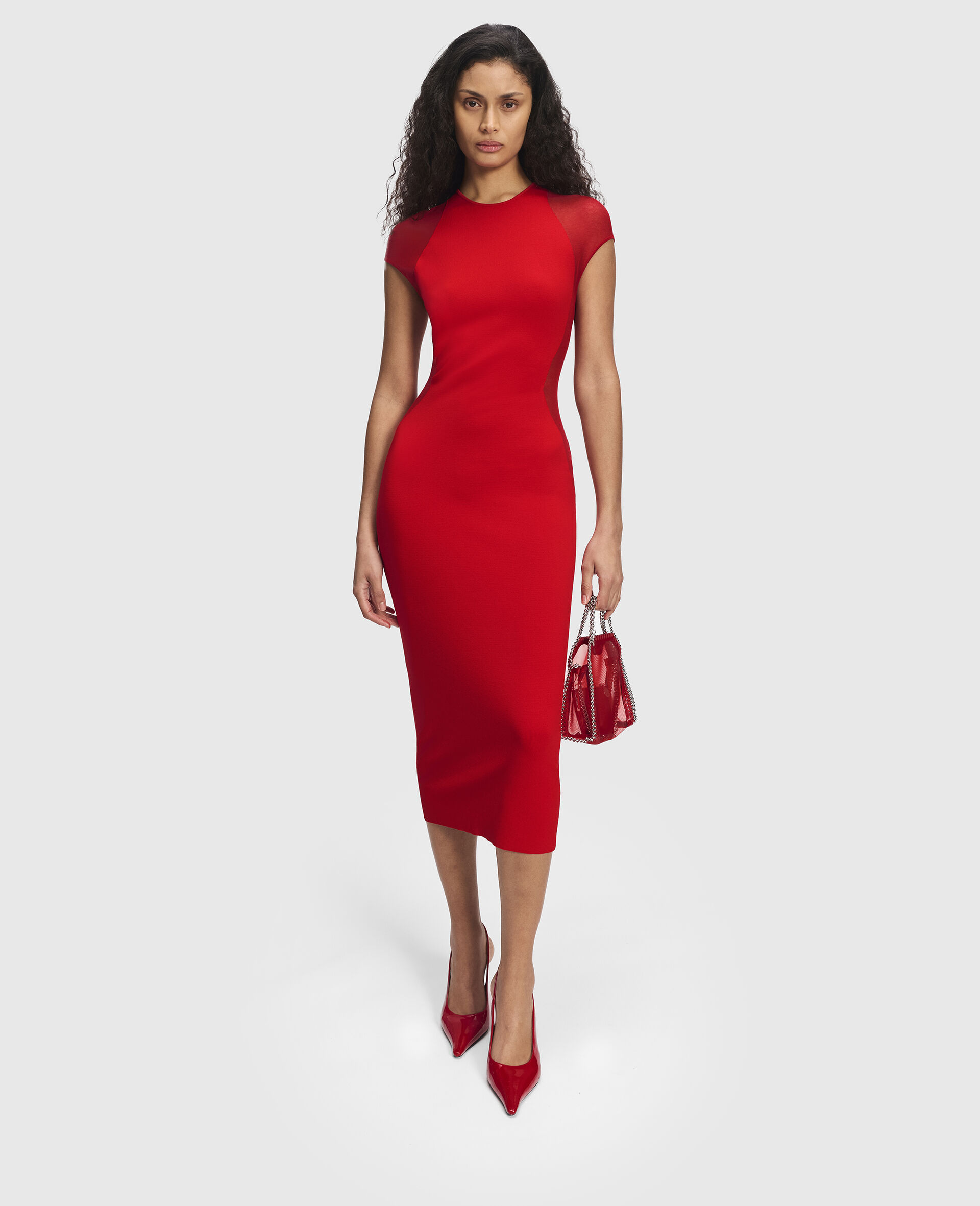 Miracle Short-Sleeve Compact-Knit Dress