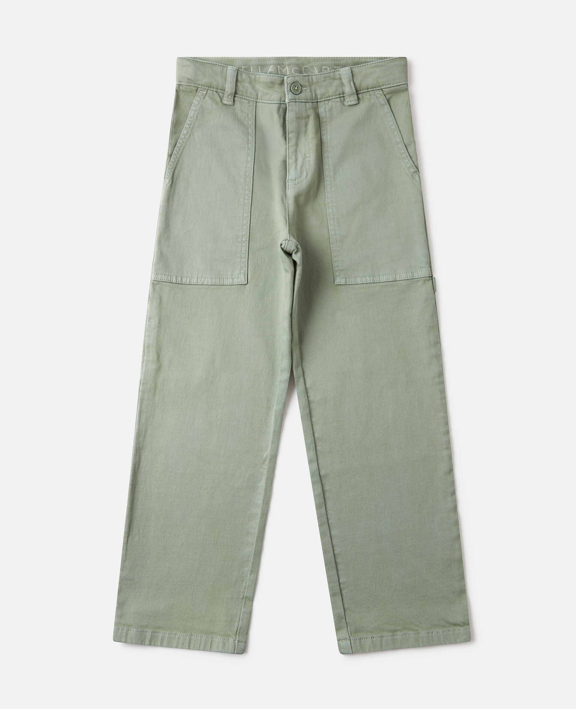 Tonal Straight-Leg Denim Jeans
