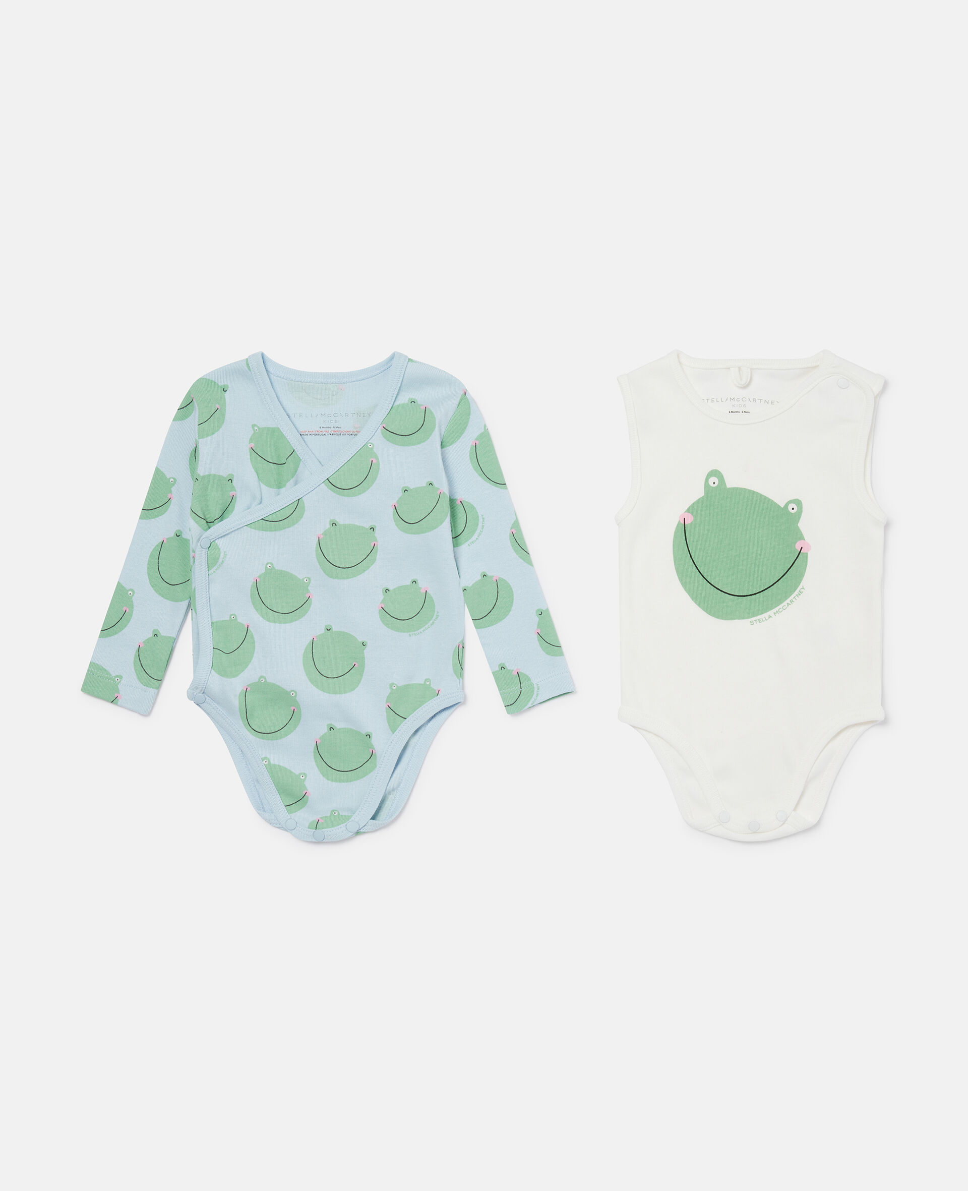 Frog Graphic Romper Set