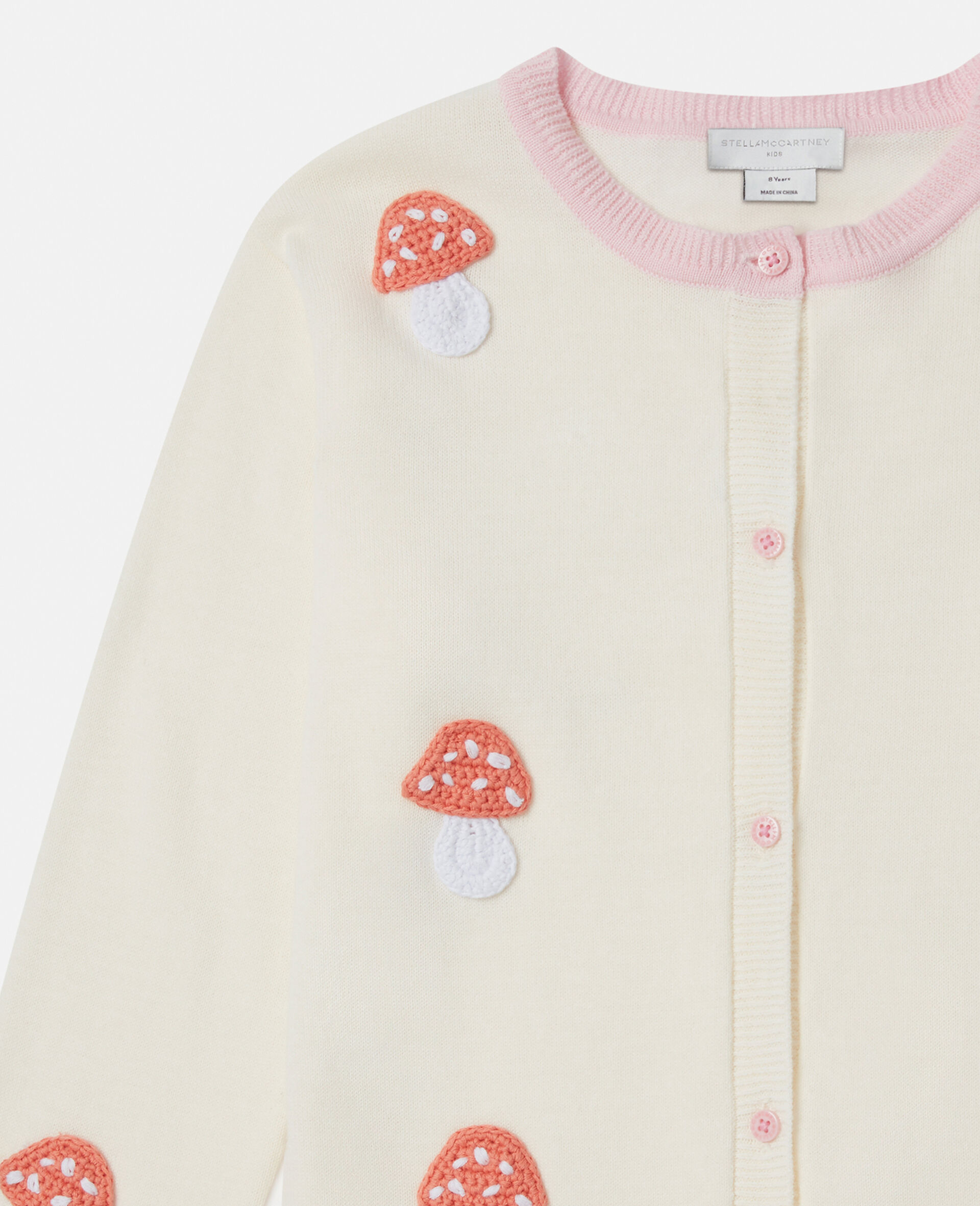 Toadstool Knitted Crewneck Cardigan