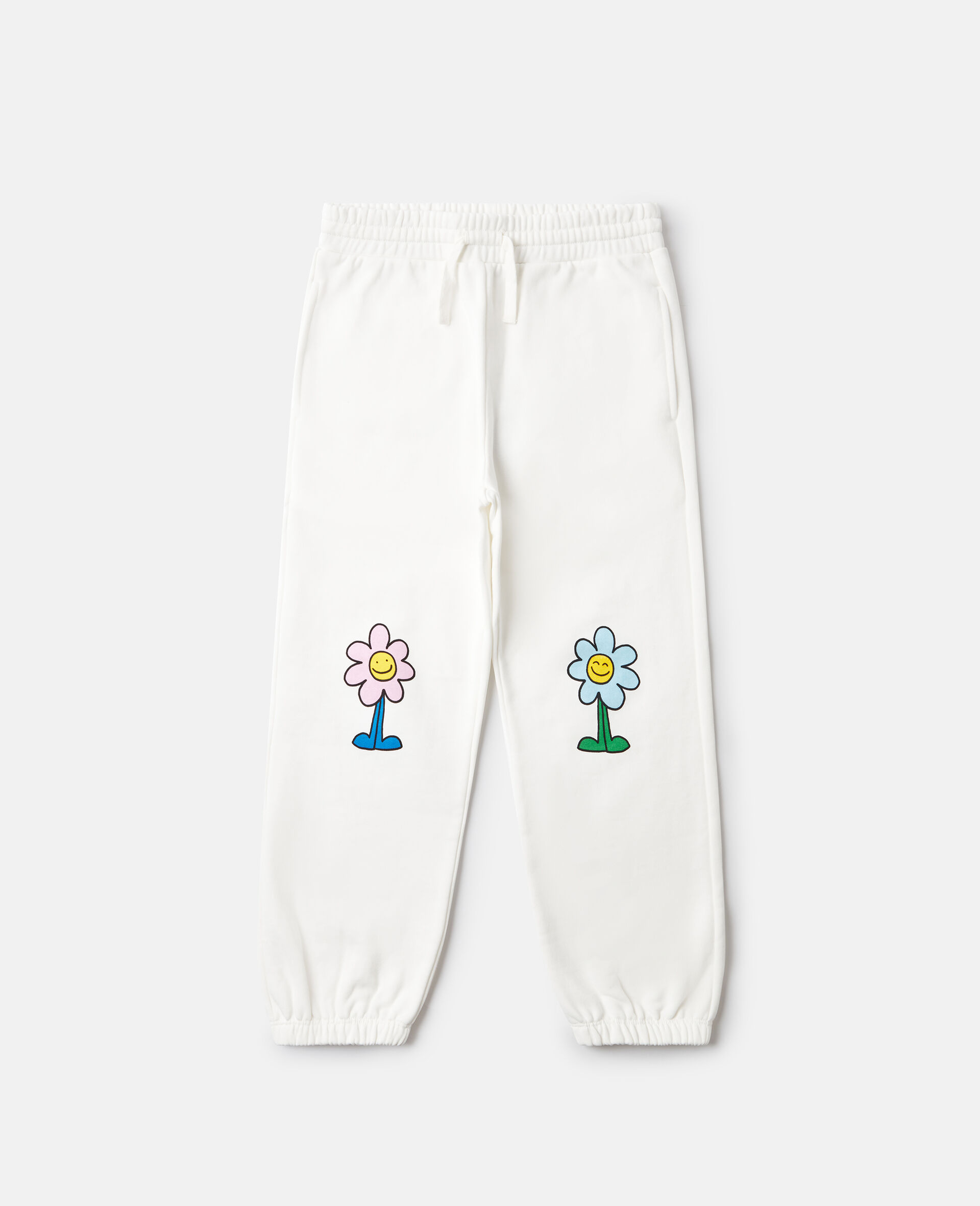 Flower Graphic Drawstring SweatPants