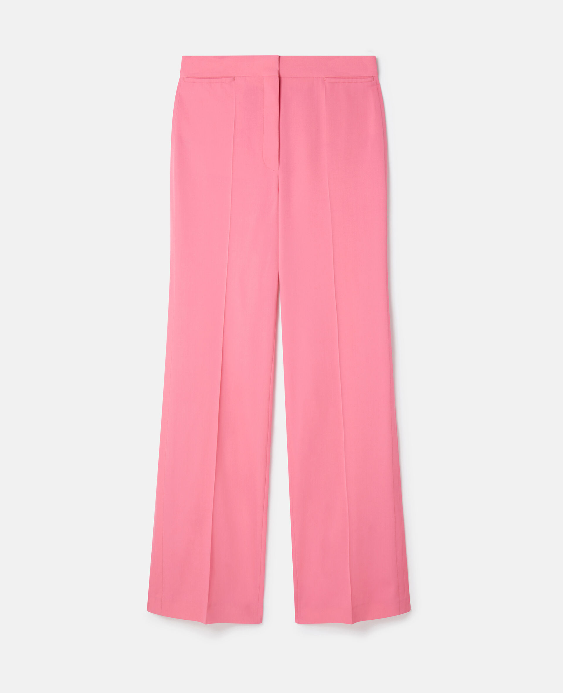 Wool Flannel Tailored Trousers