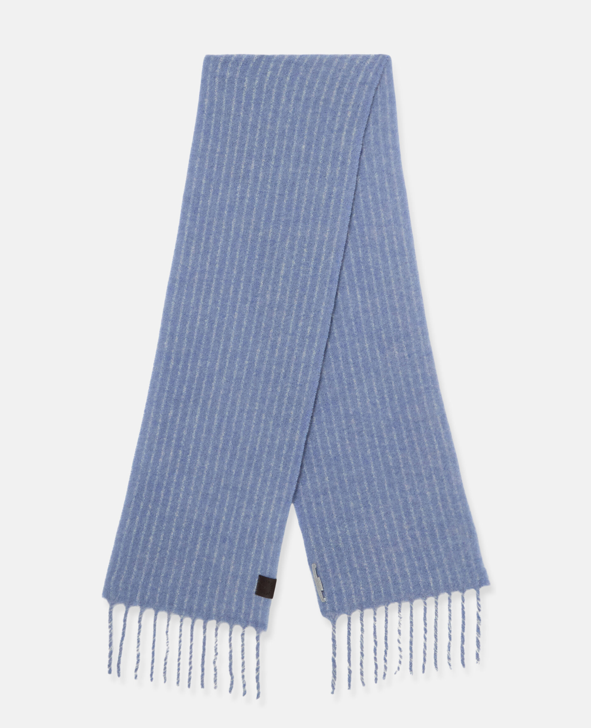 Pinstripe Logo Scarf