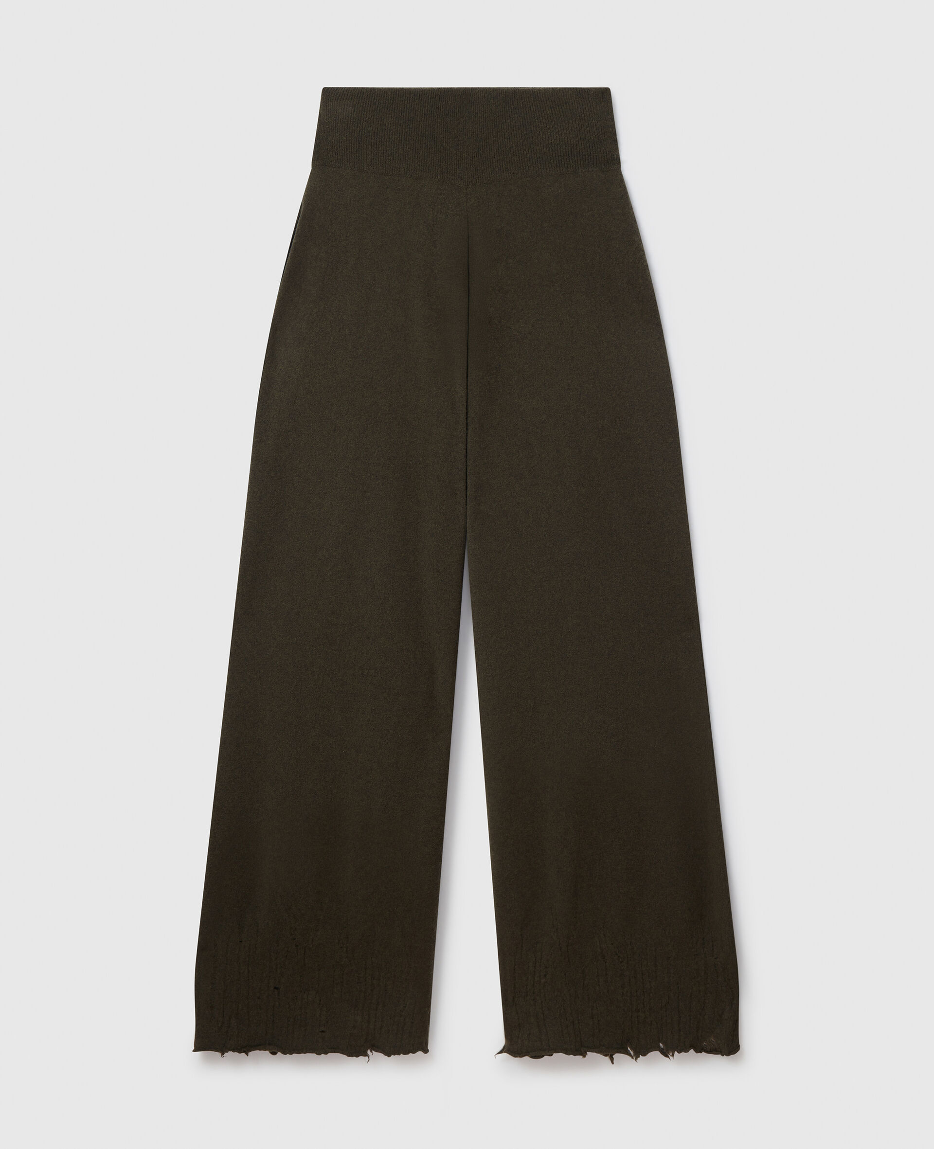 Knit Straight-Leg Pants