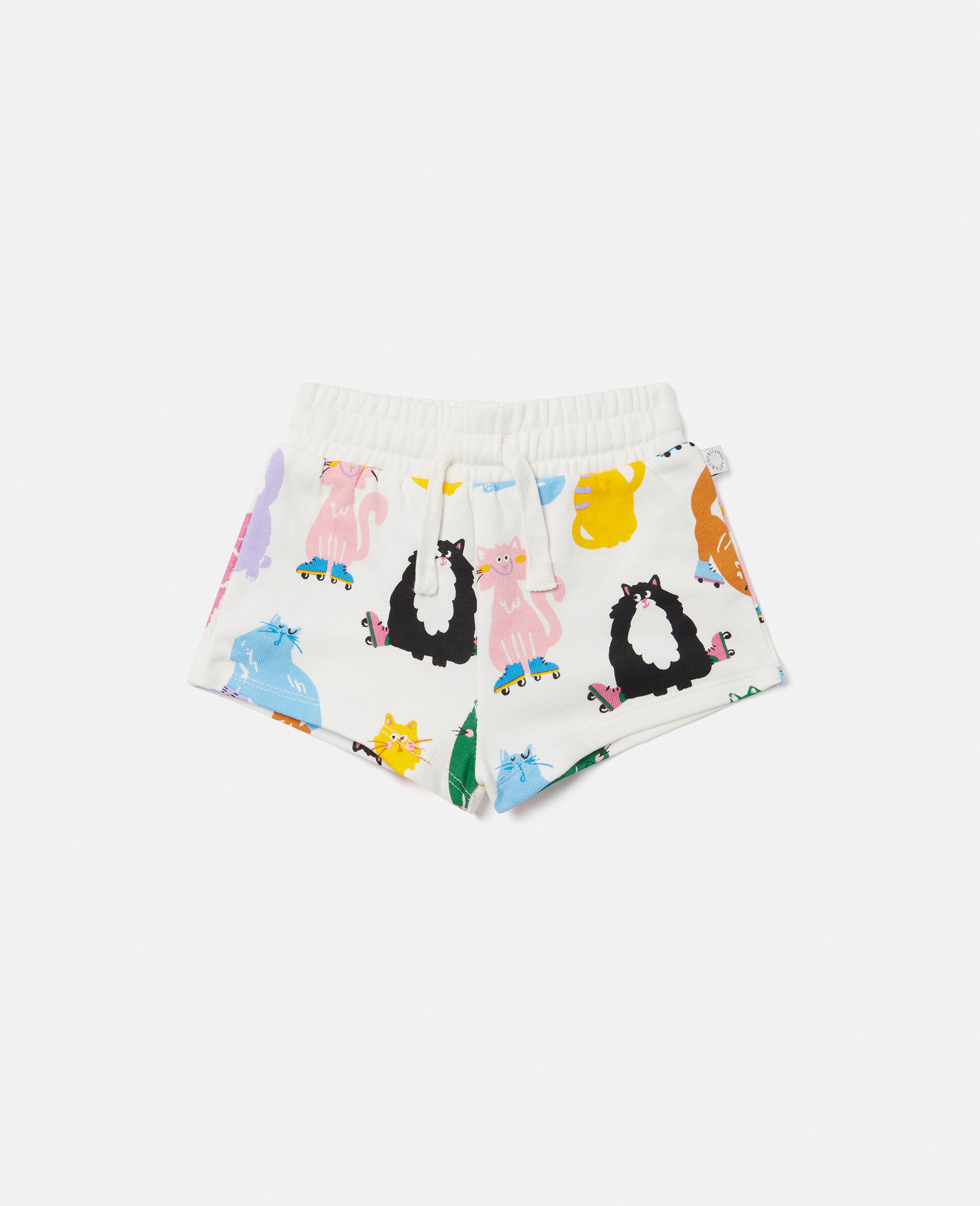 Cats Print Shorts