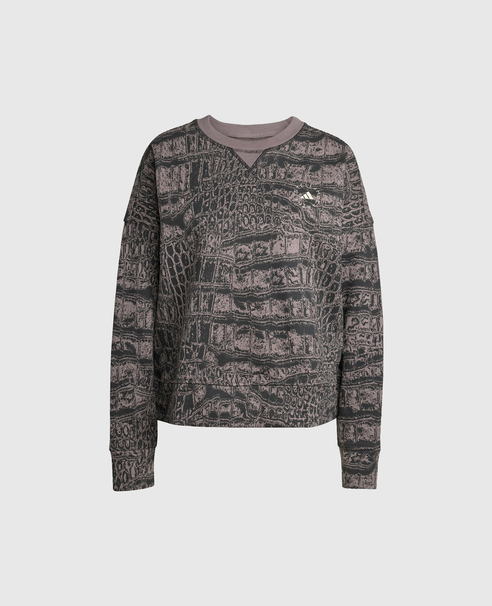 Logo Graphic Print Crewneck Sweatshirt