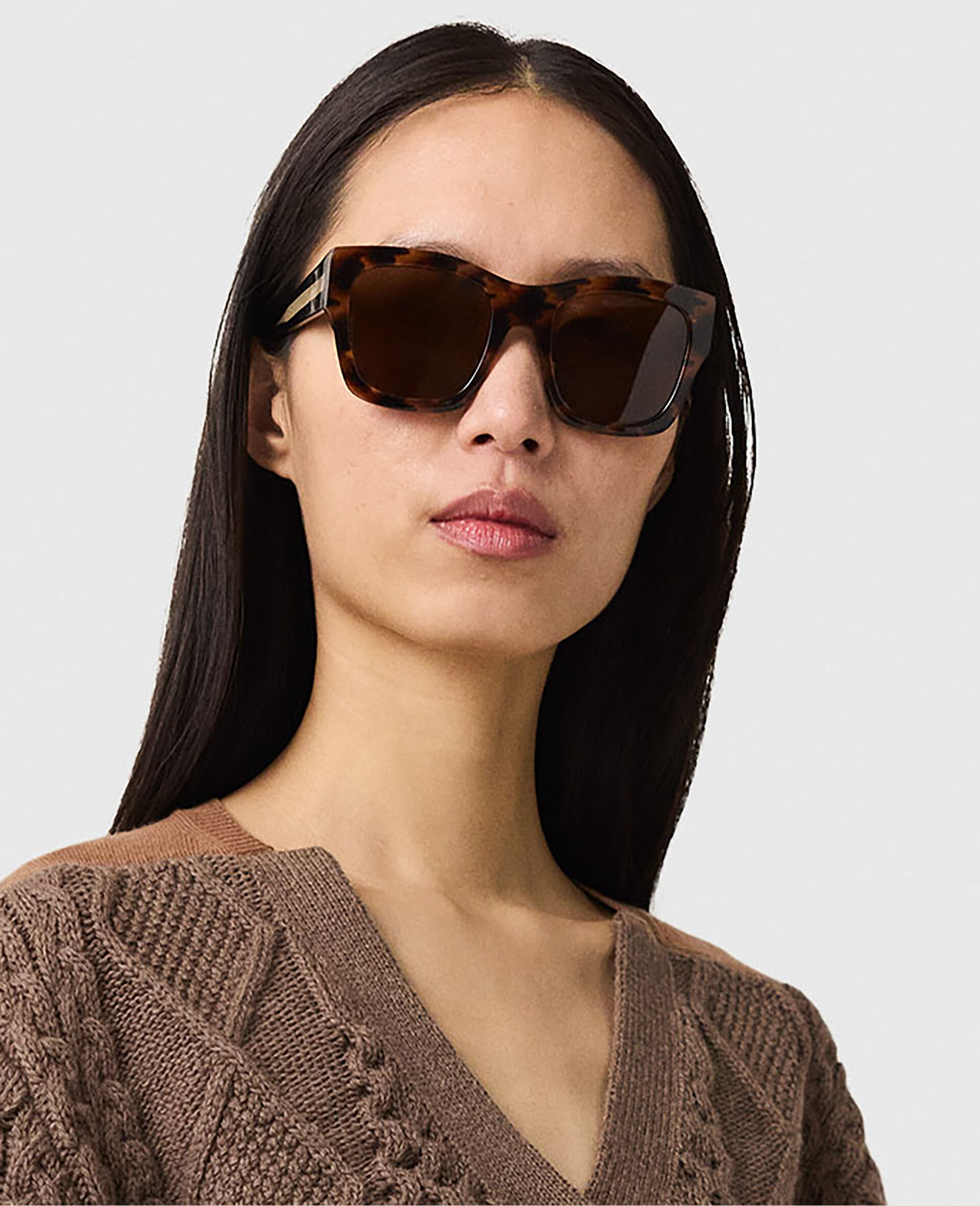 Logo Square Sunglasses